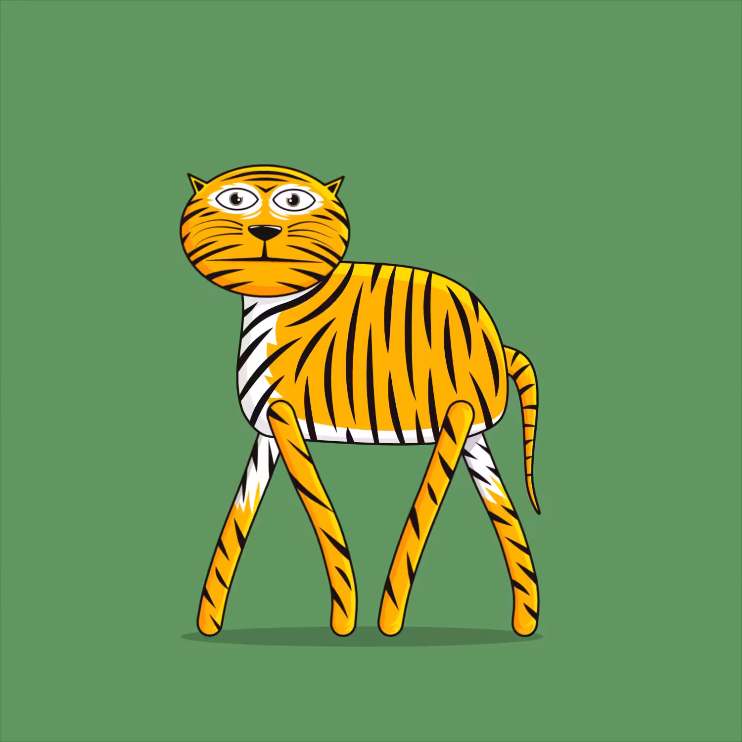 La La Cat_Tiger Cat_#2