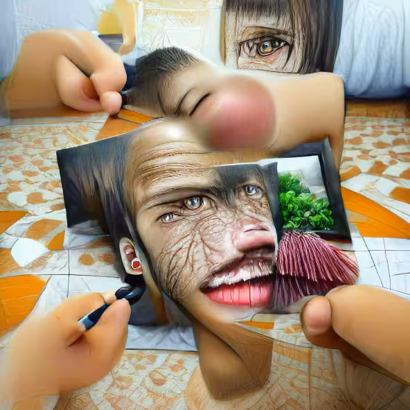 A Portrait of Yourself - Metadimensional Image #11/4999