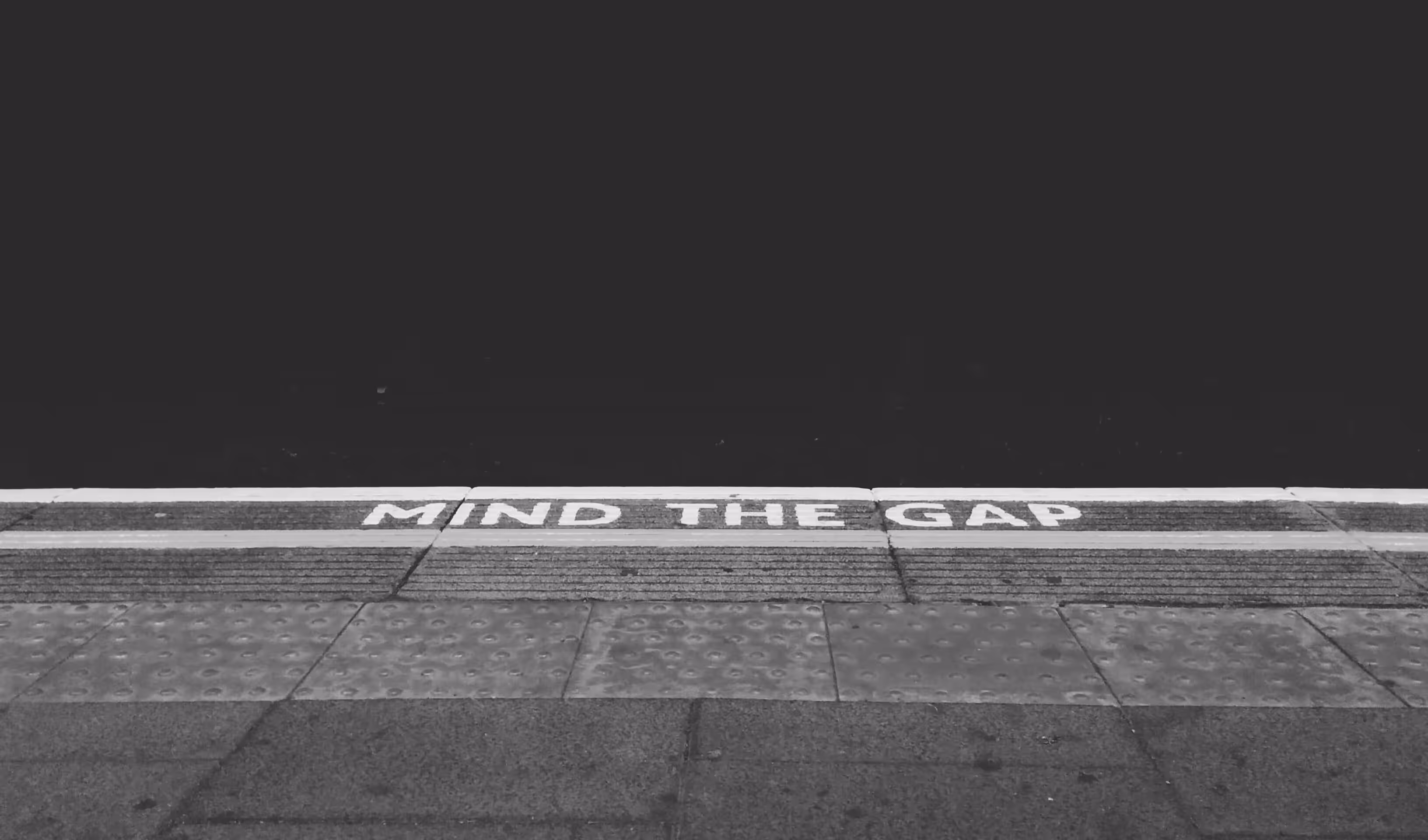 Reminted: MIND THE GAP