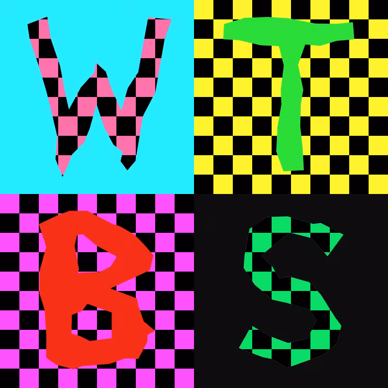 Waiting To Be Signed Logo with Wobbles #172