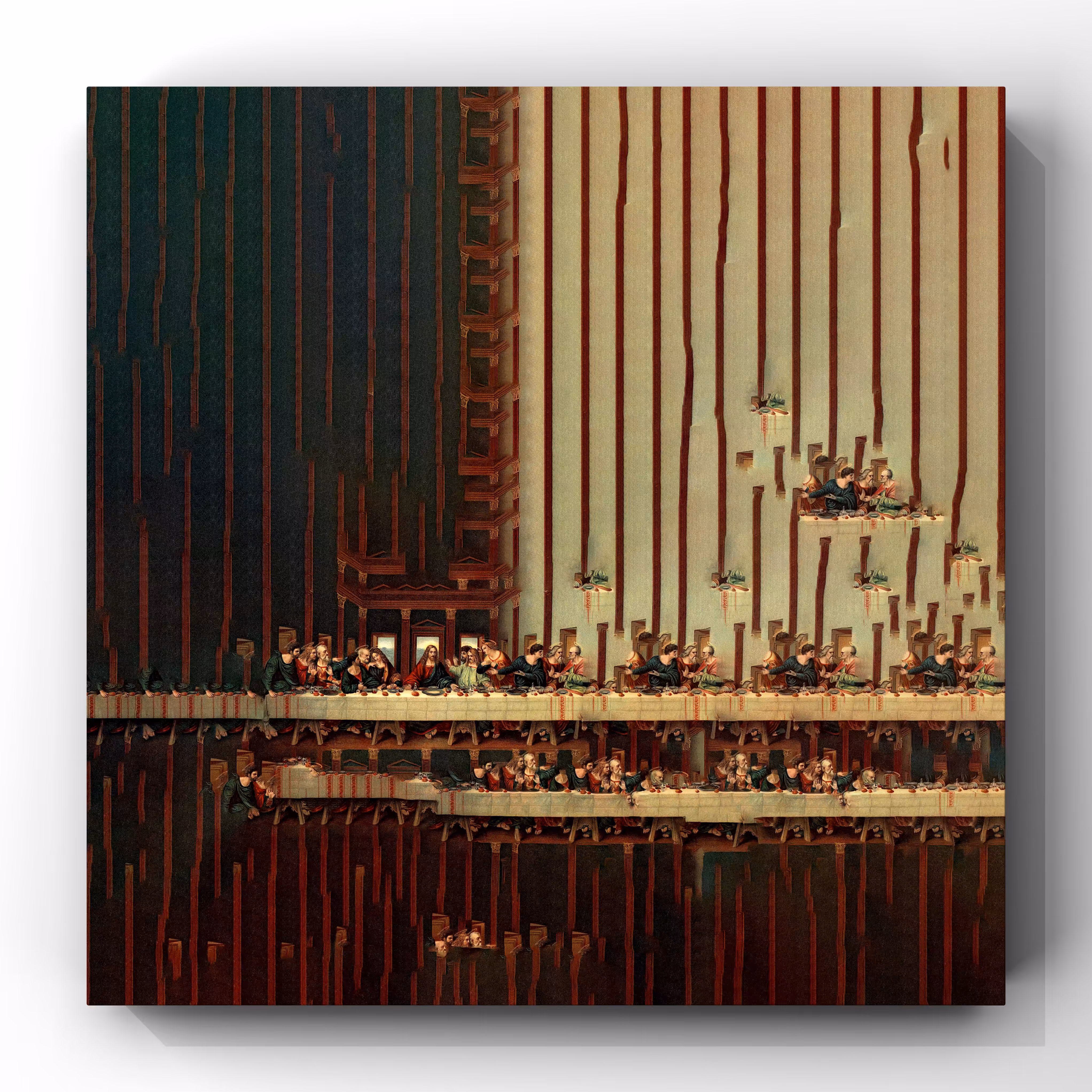 Da Vinci's Last Supper by Zaam
