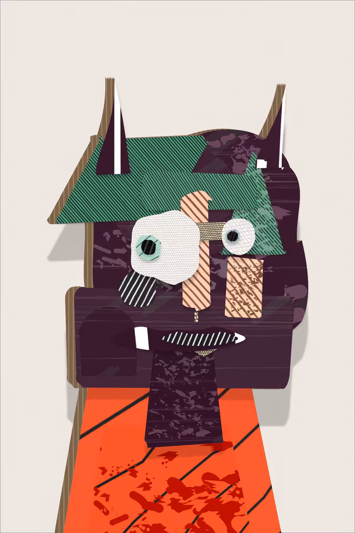 Paper People: Preview Studies: Paper People: Study 006