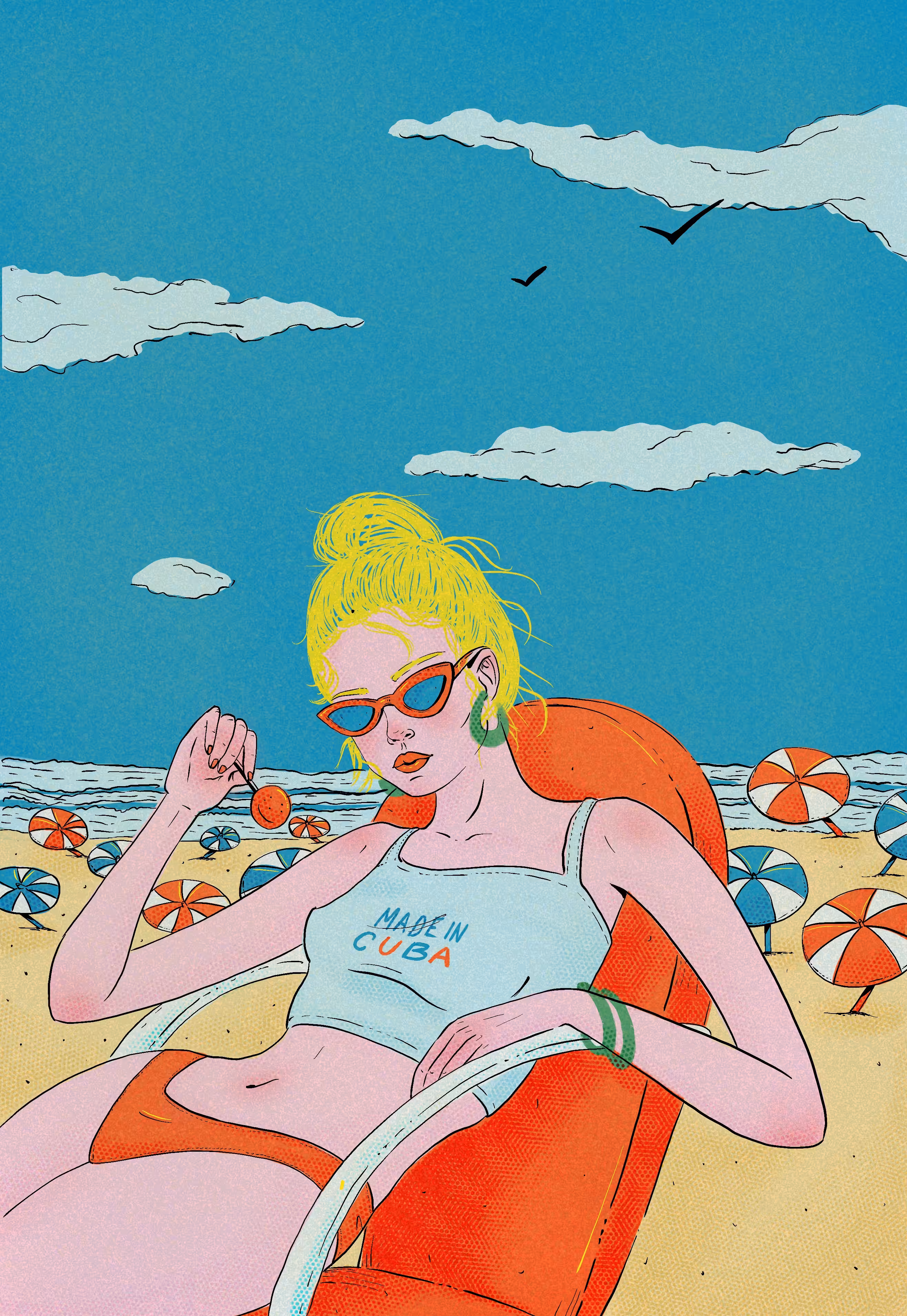 All the Beach Girl