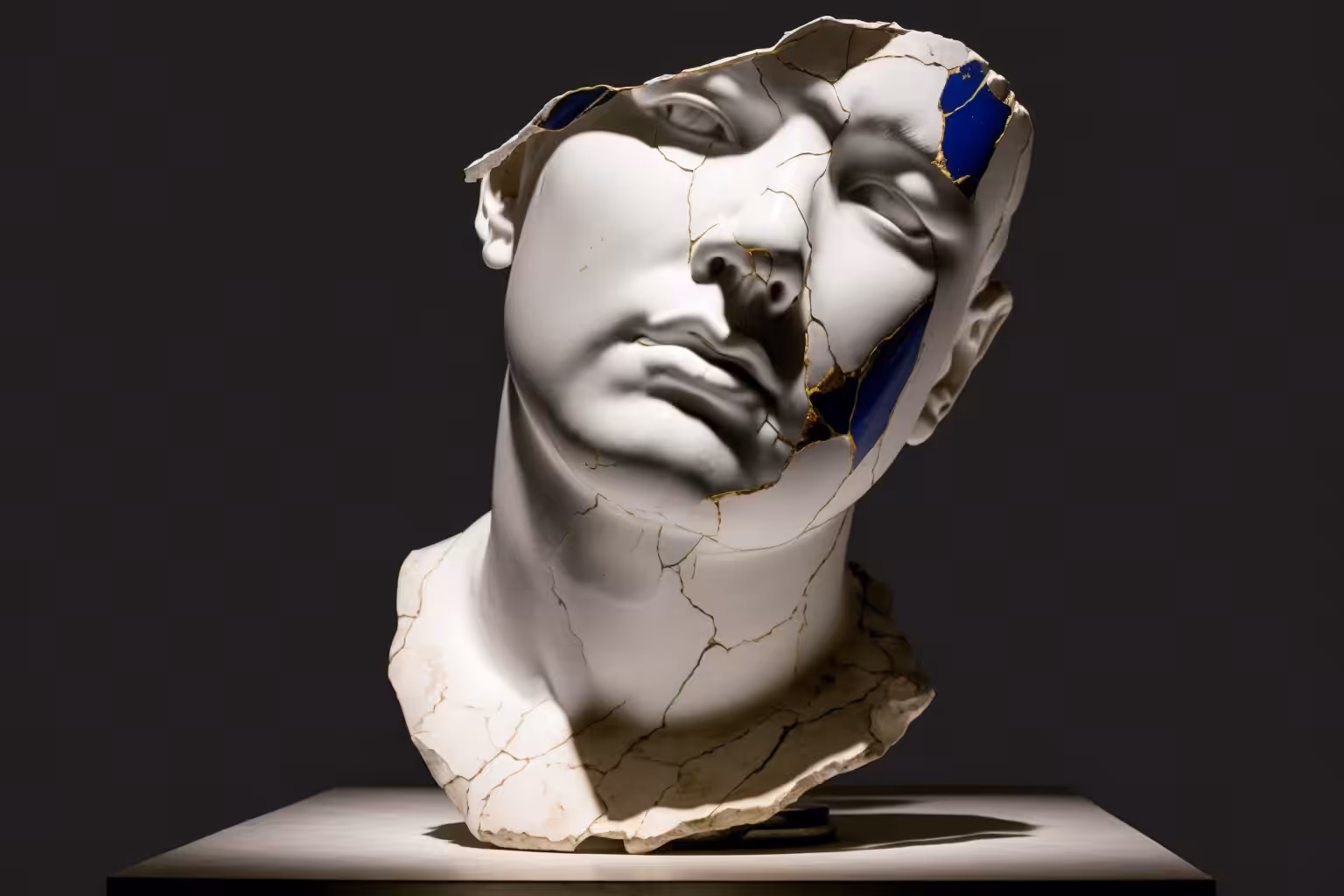 Kintsugi Blue