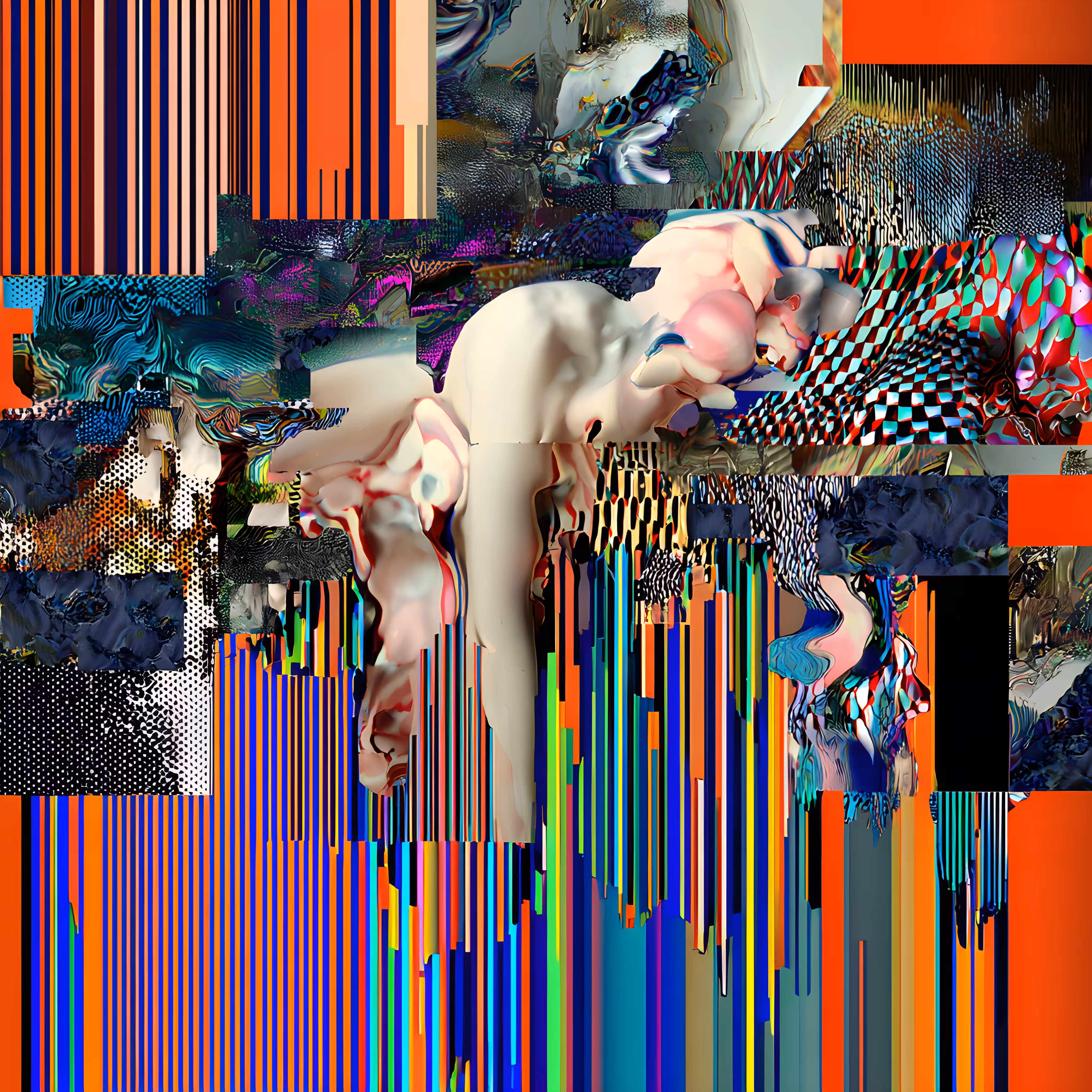 A Tired Human Drifting in Space