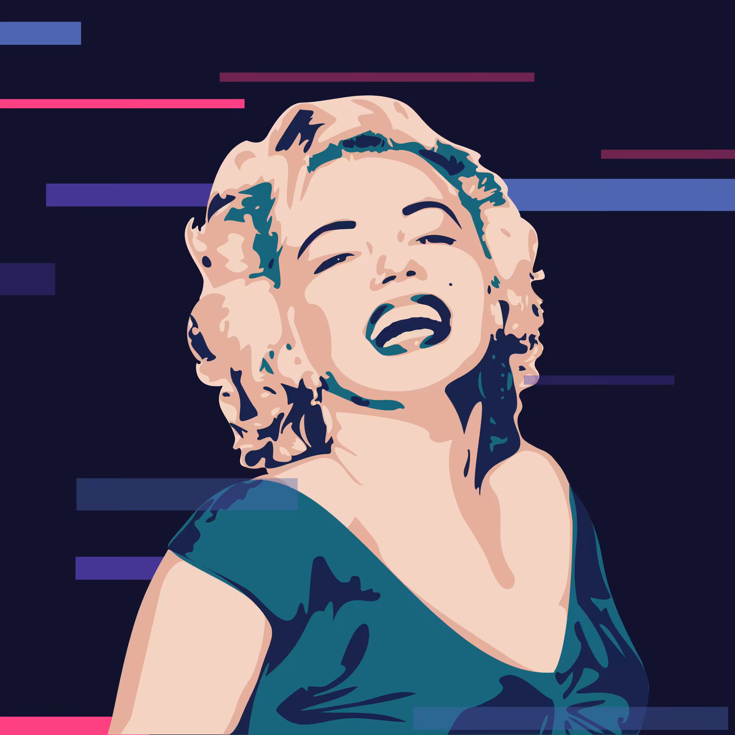 Modern Muse: Marilyn Monroe x Zeblocks #122