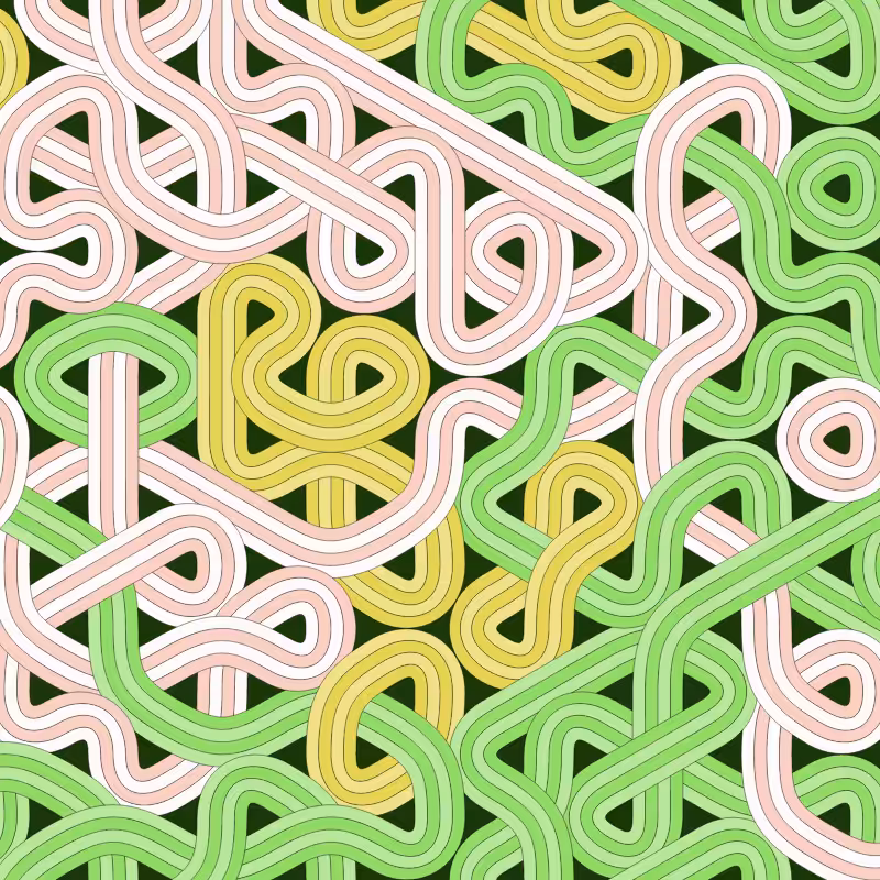 Bézier Truchet #108