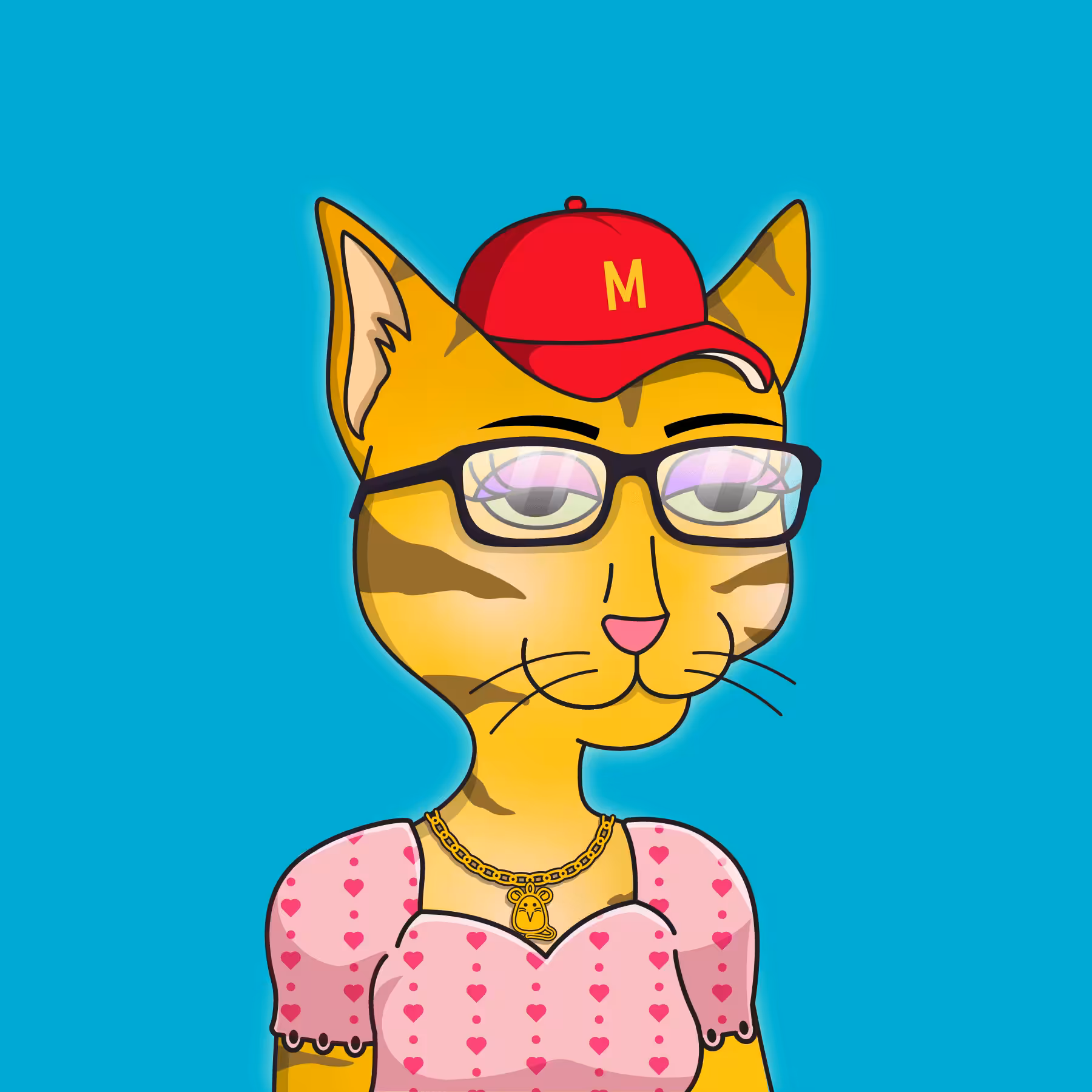 Girl Cat #542