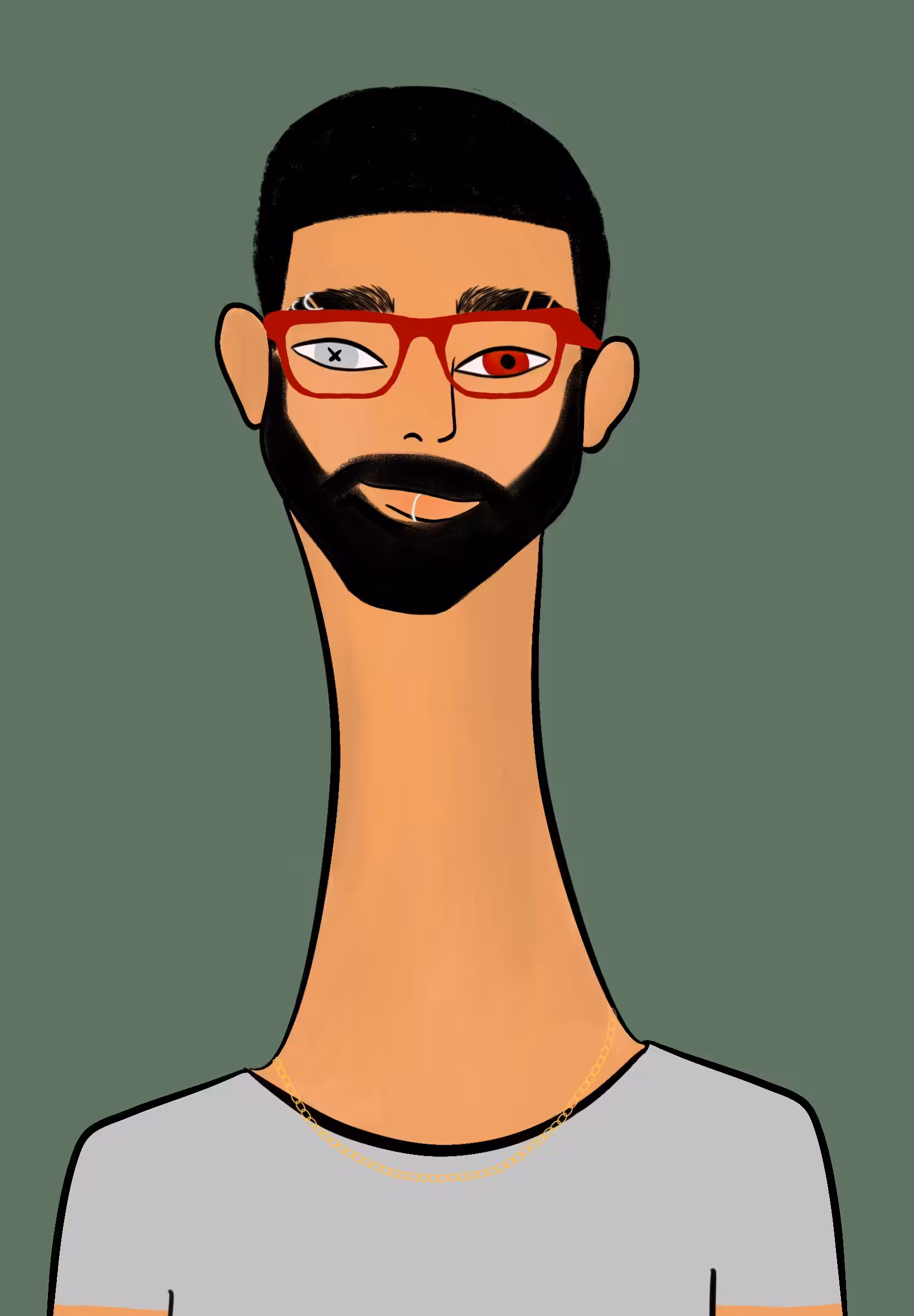 Long Neckie Fellas #2698