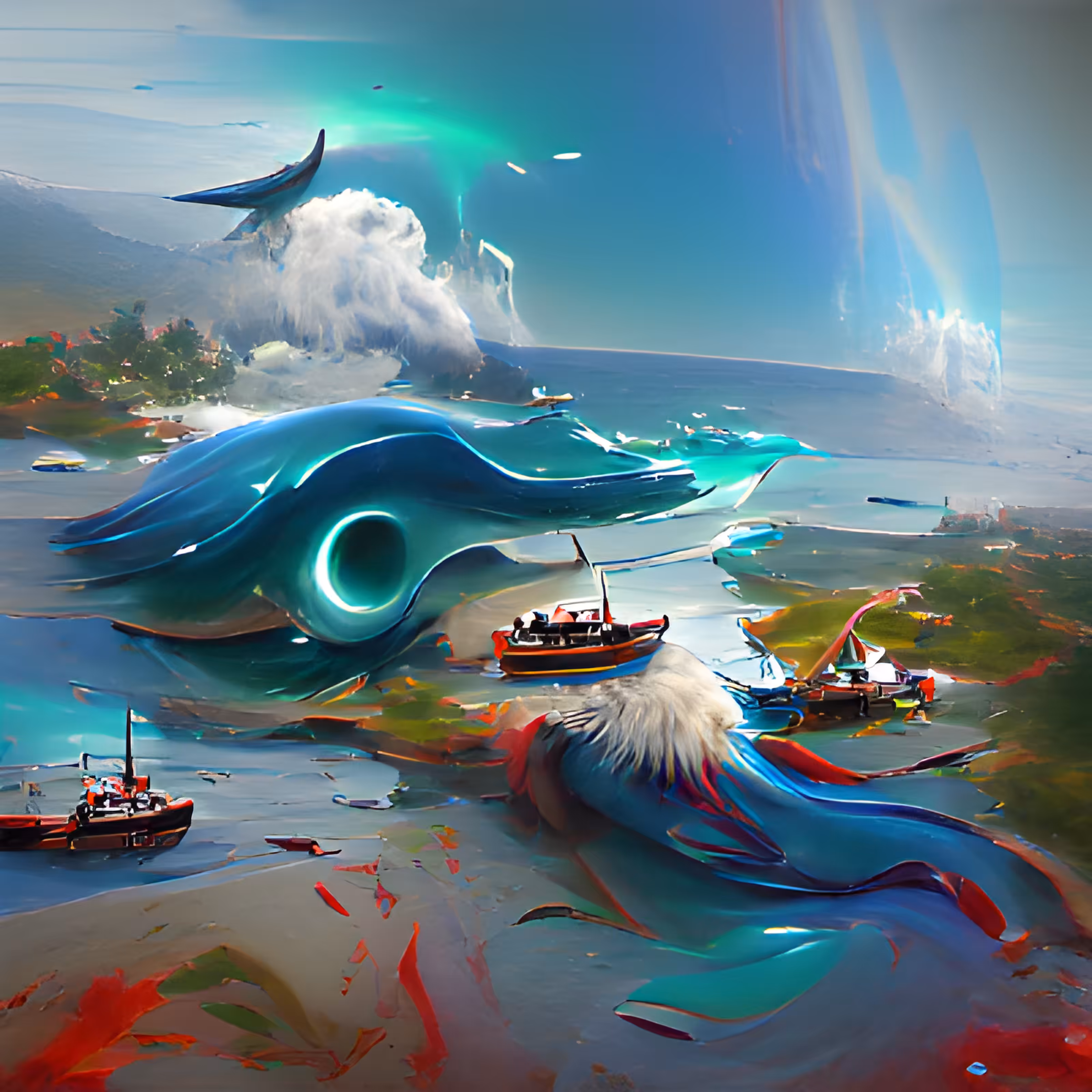 Aquatic black hole