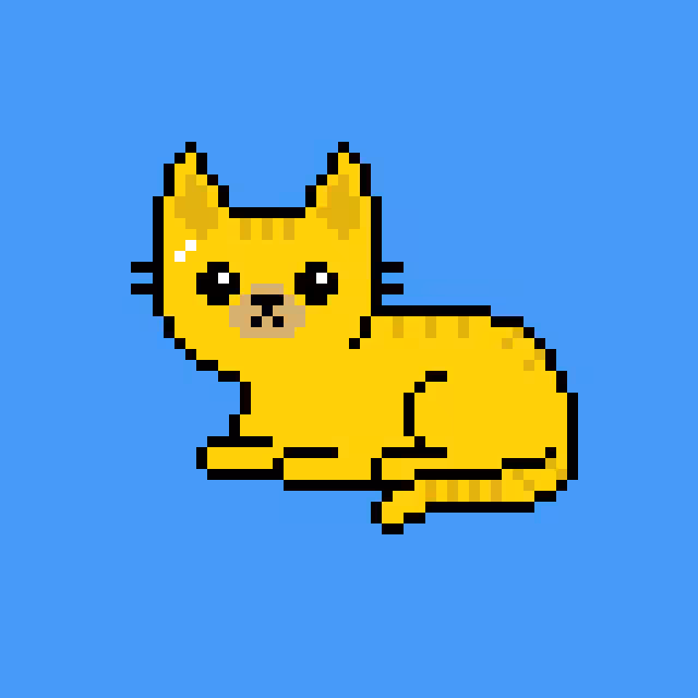 pixel kitten