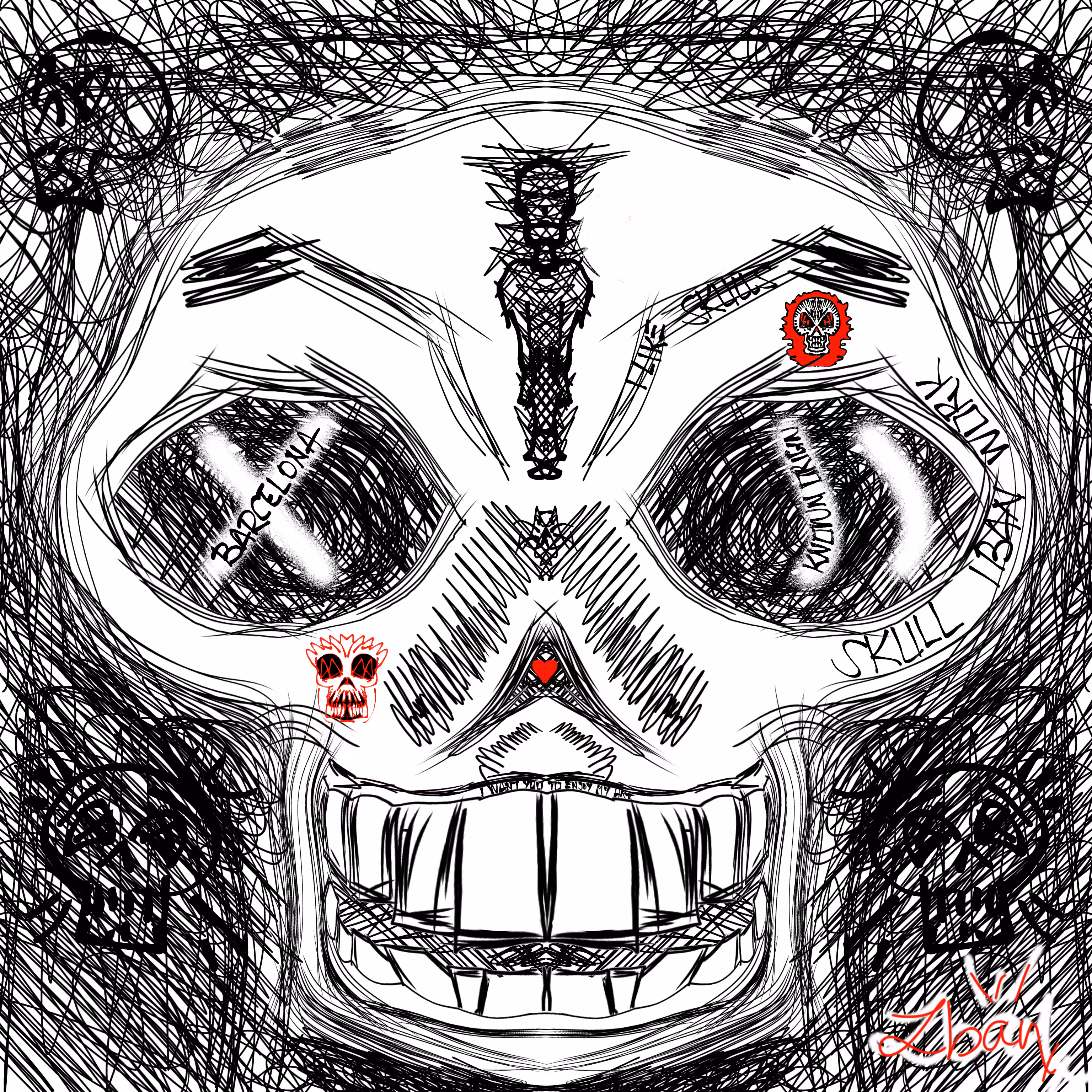 One Skull from Barcelona