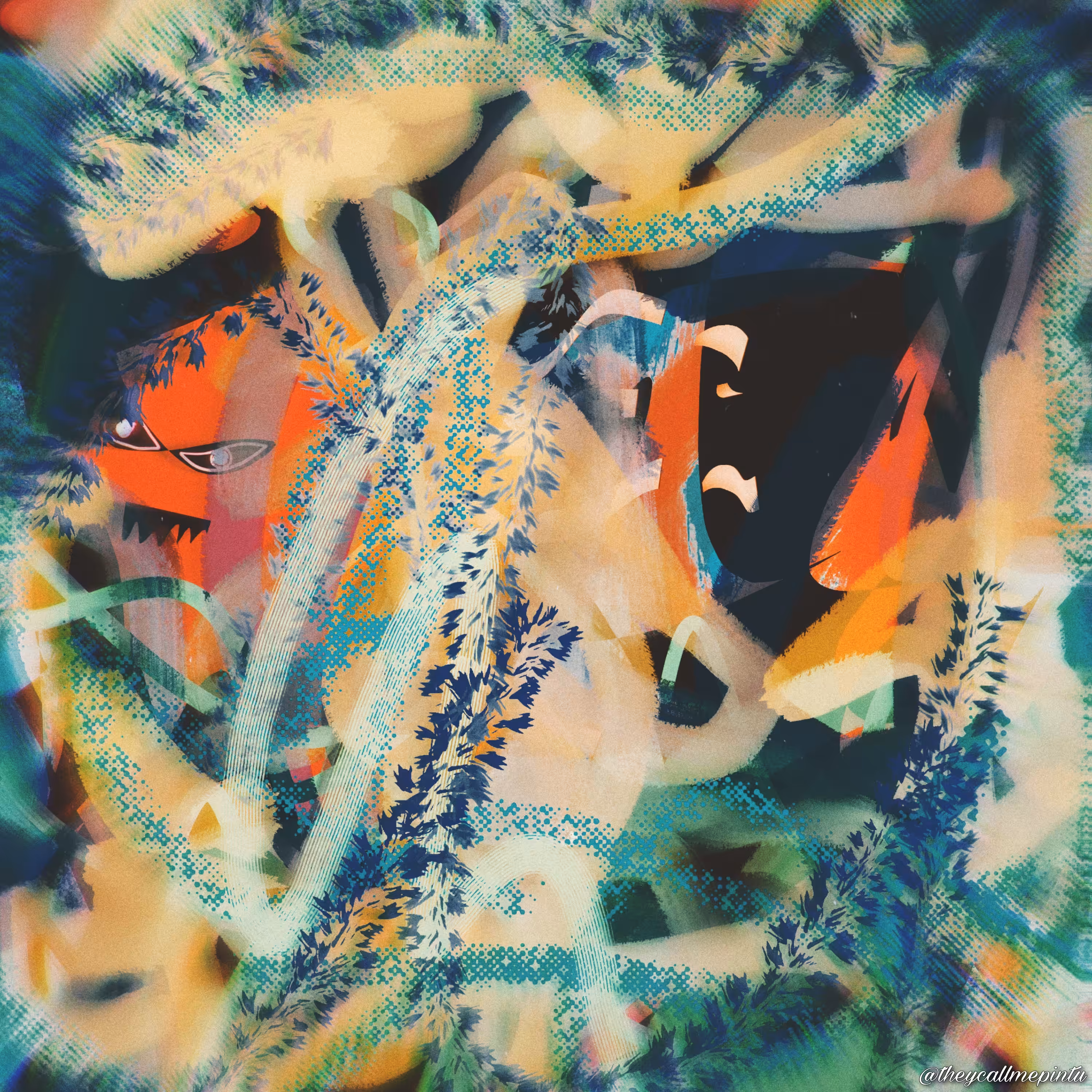 Random 1:1 Artwork : Chaotic Mind