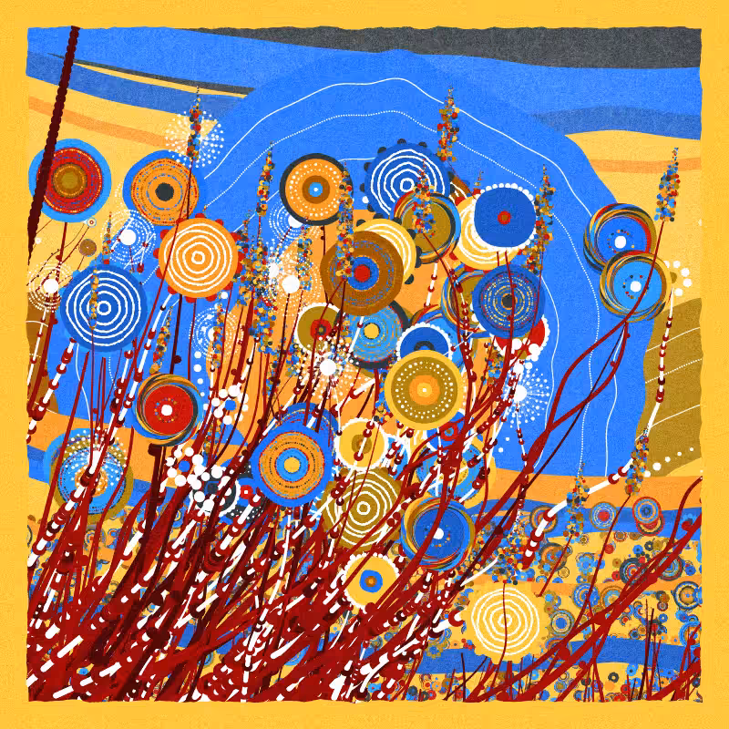 Hippy Flowers #96
