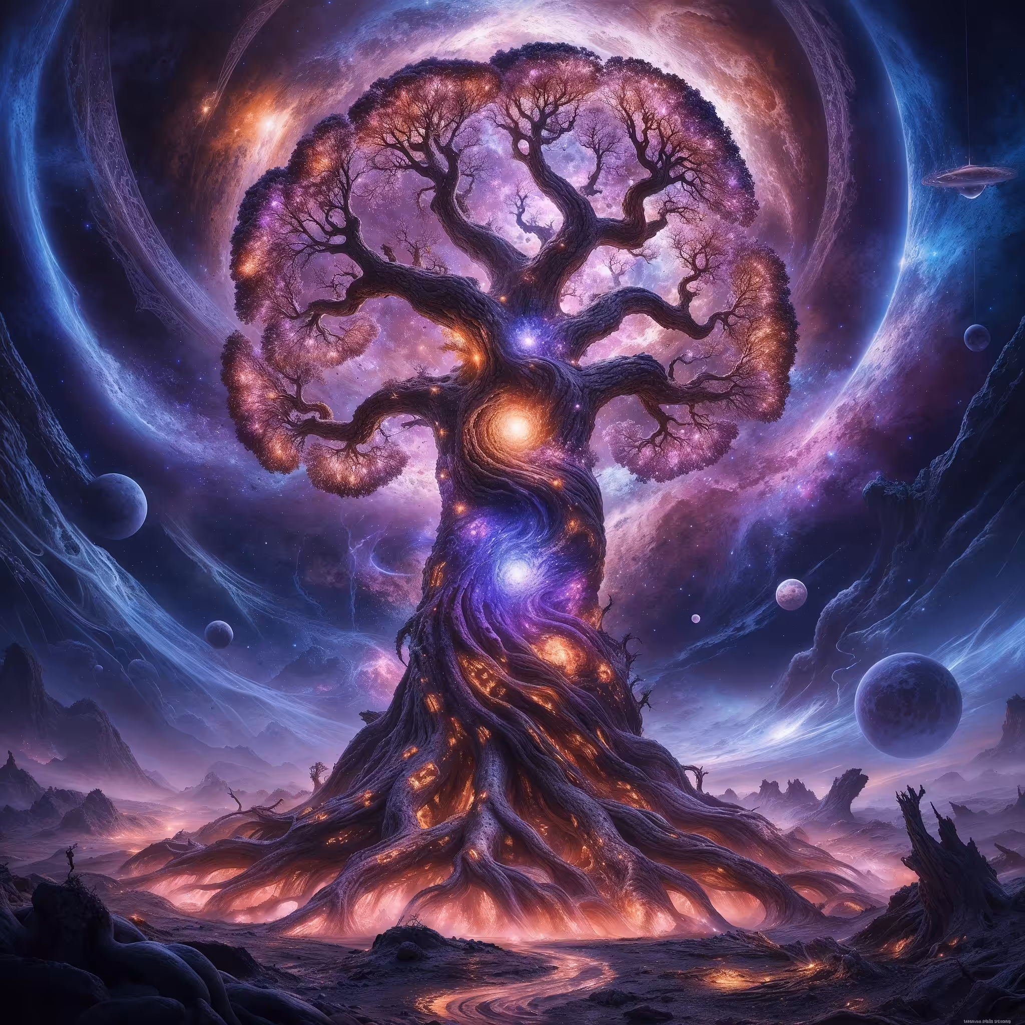 Celestial Visions: "Energy Tree"