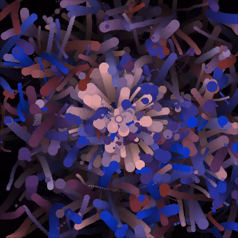 Instance Fractal Particles V1 #13
