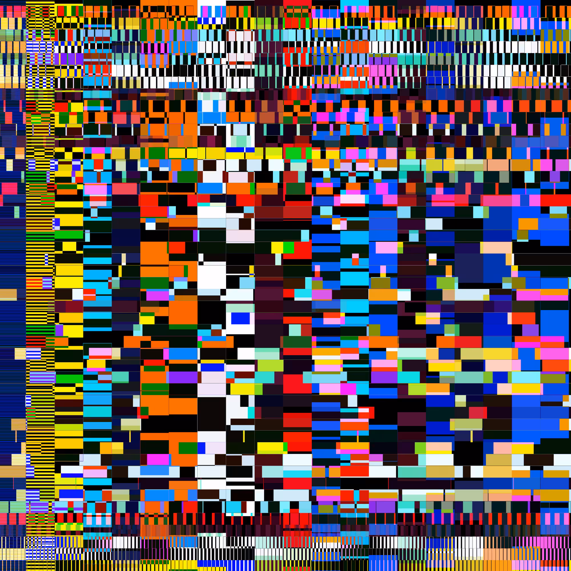 Glitchometry Stripes #120
