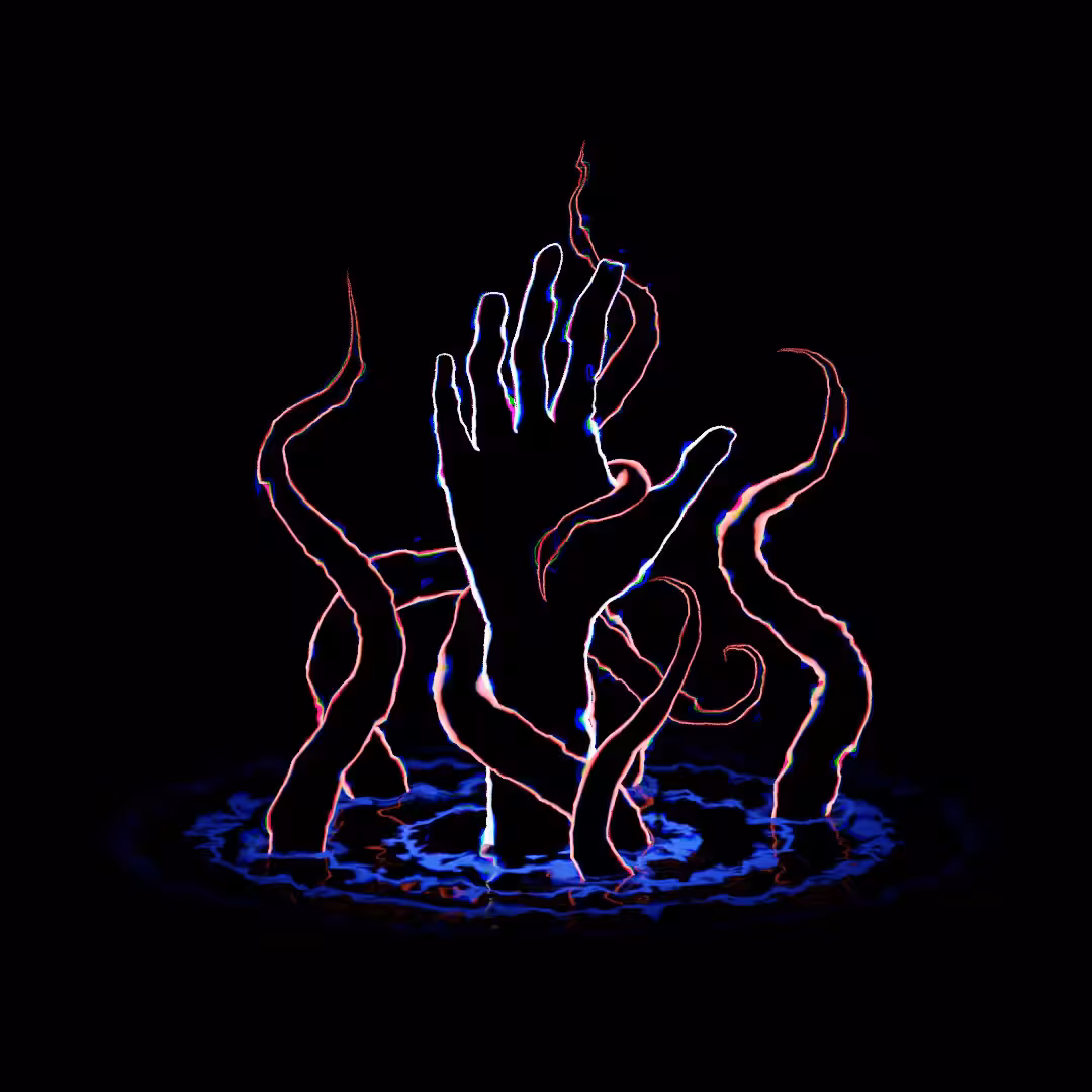 dragged to the depths