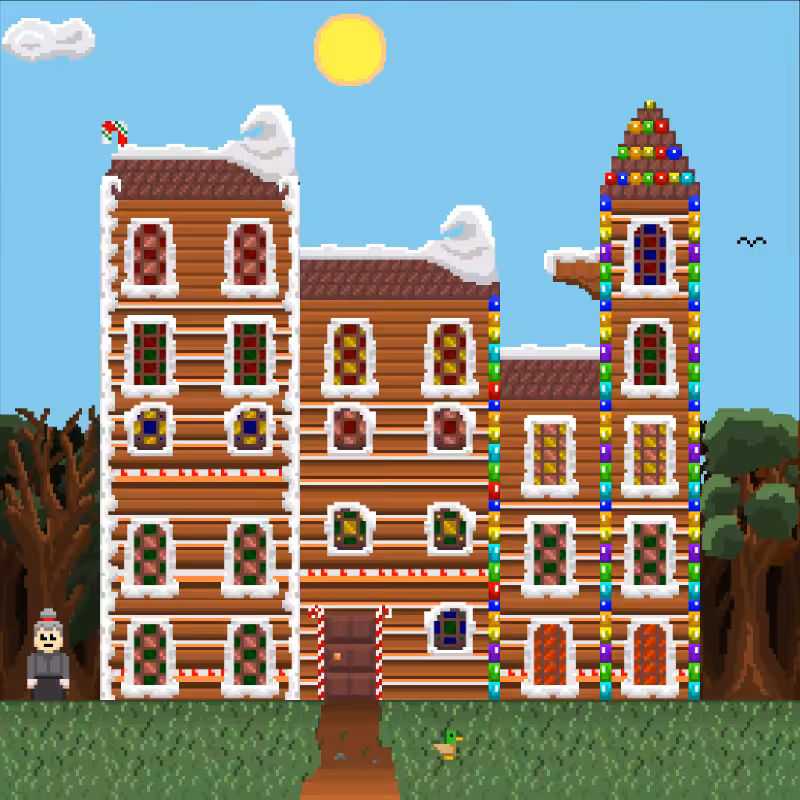 2D Mansion Candy House #86