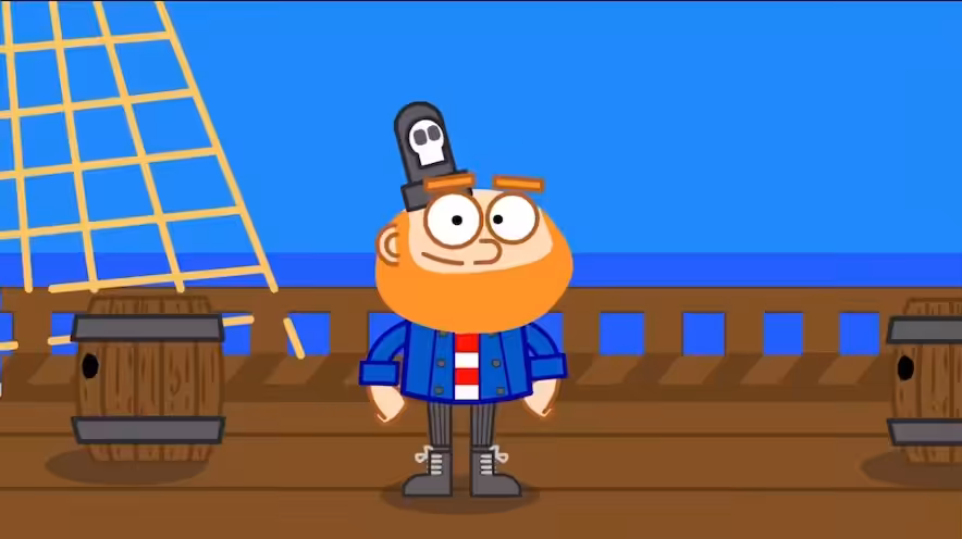Pete the rubbish Pirate!!
