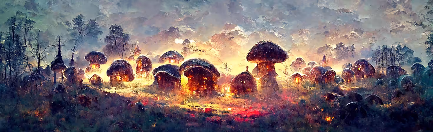 Mushroom Village #1
