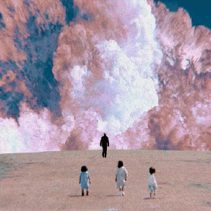 < in the face of the storm >