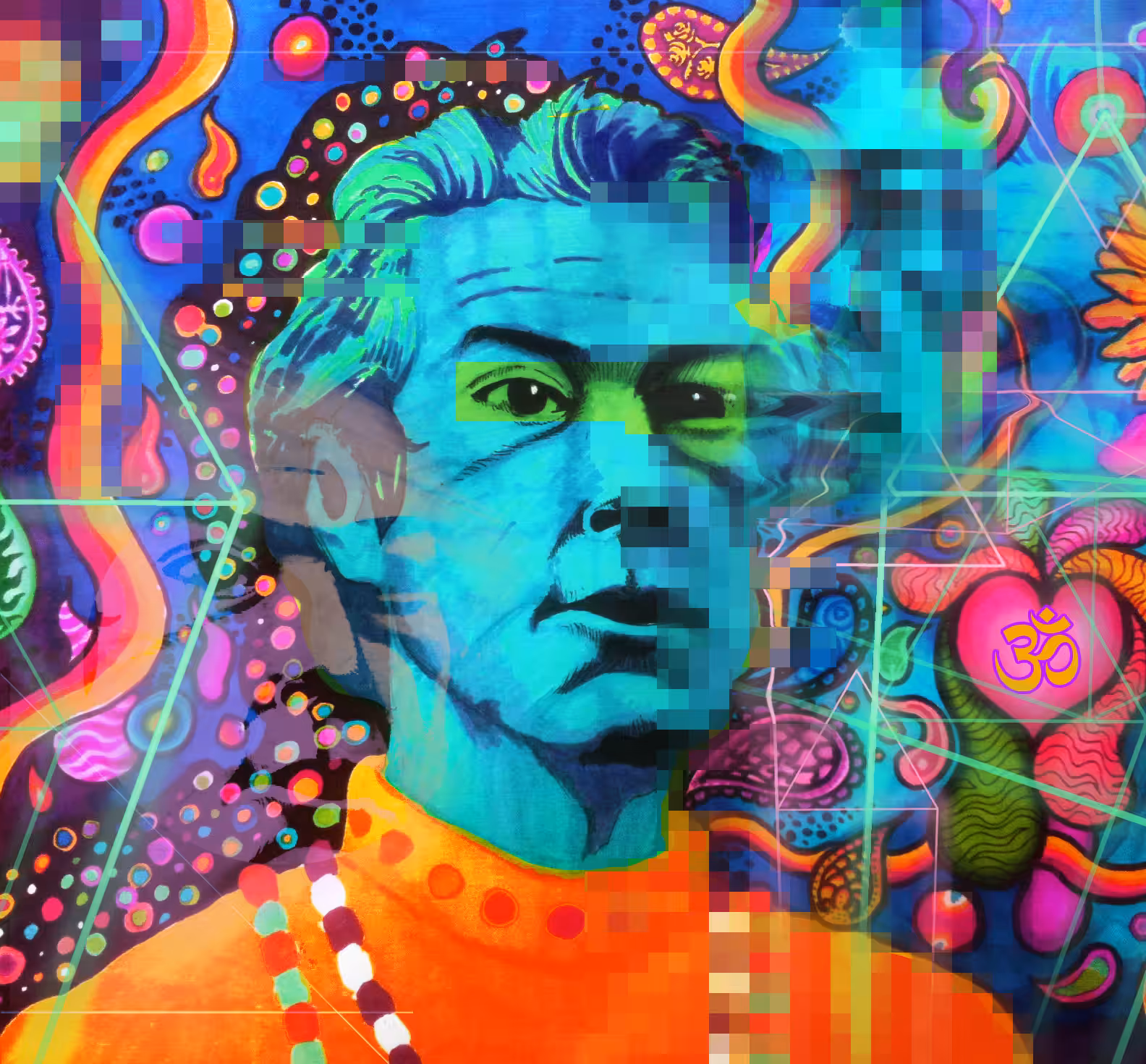 Timothy Leary Tripping in Cyberspace