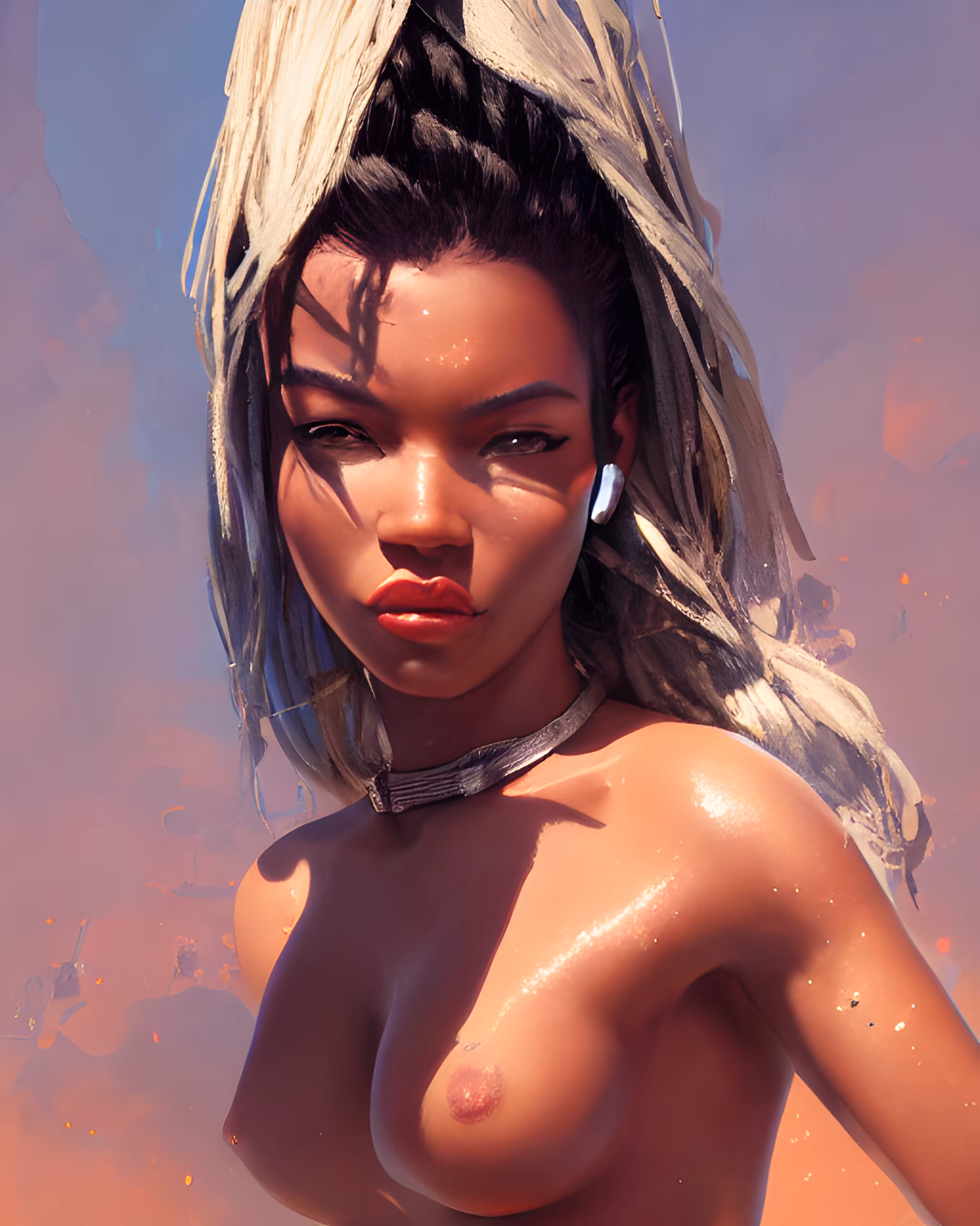 Eroticism battle angels