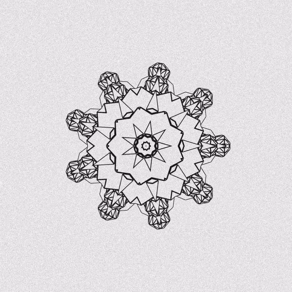 Monochrome Kaleido #316