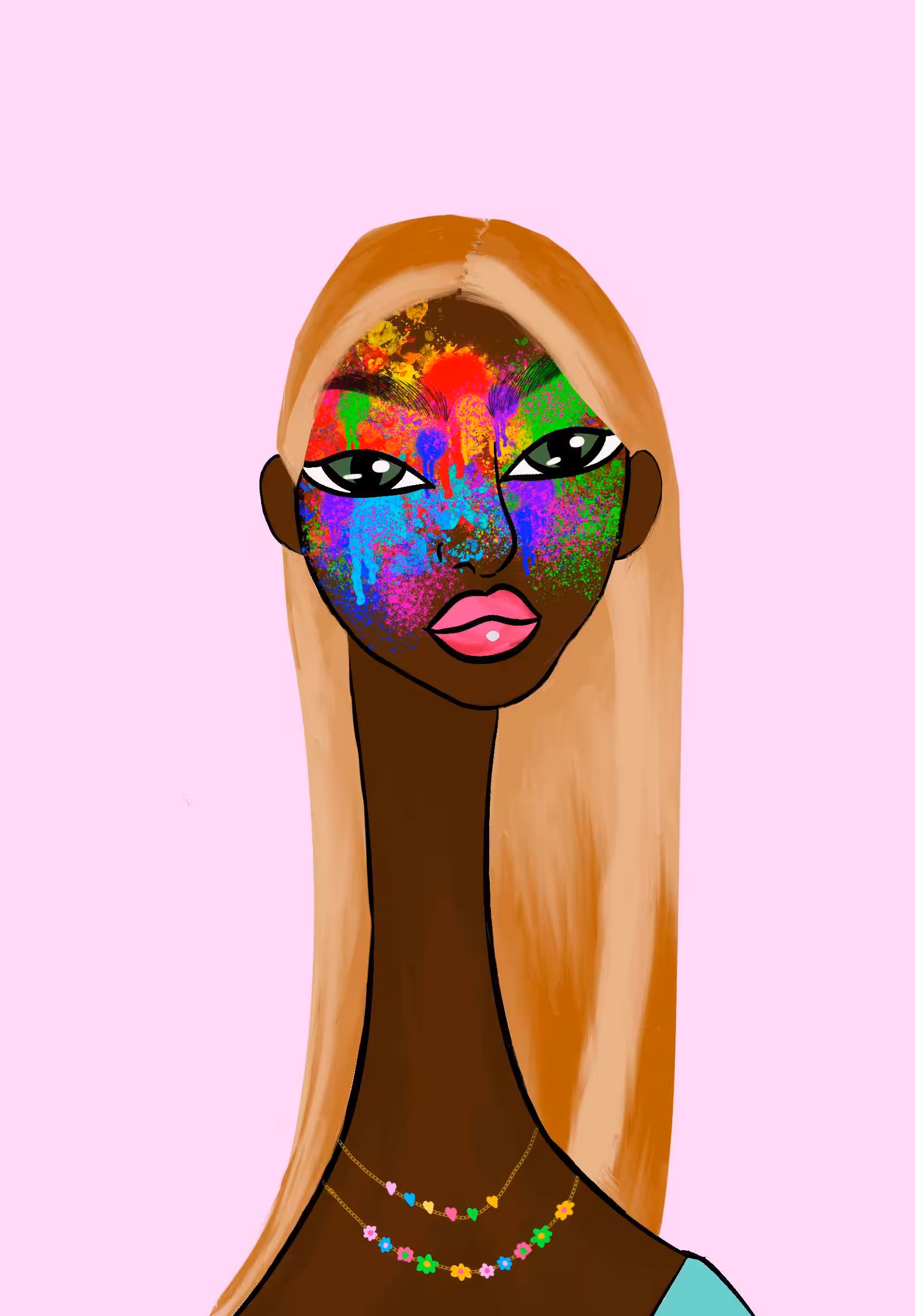 Long Neckie Ladies: Long Neckie Lady #14