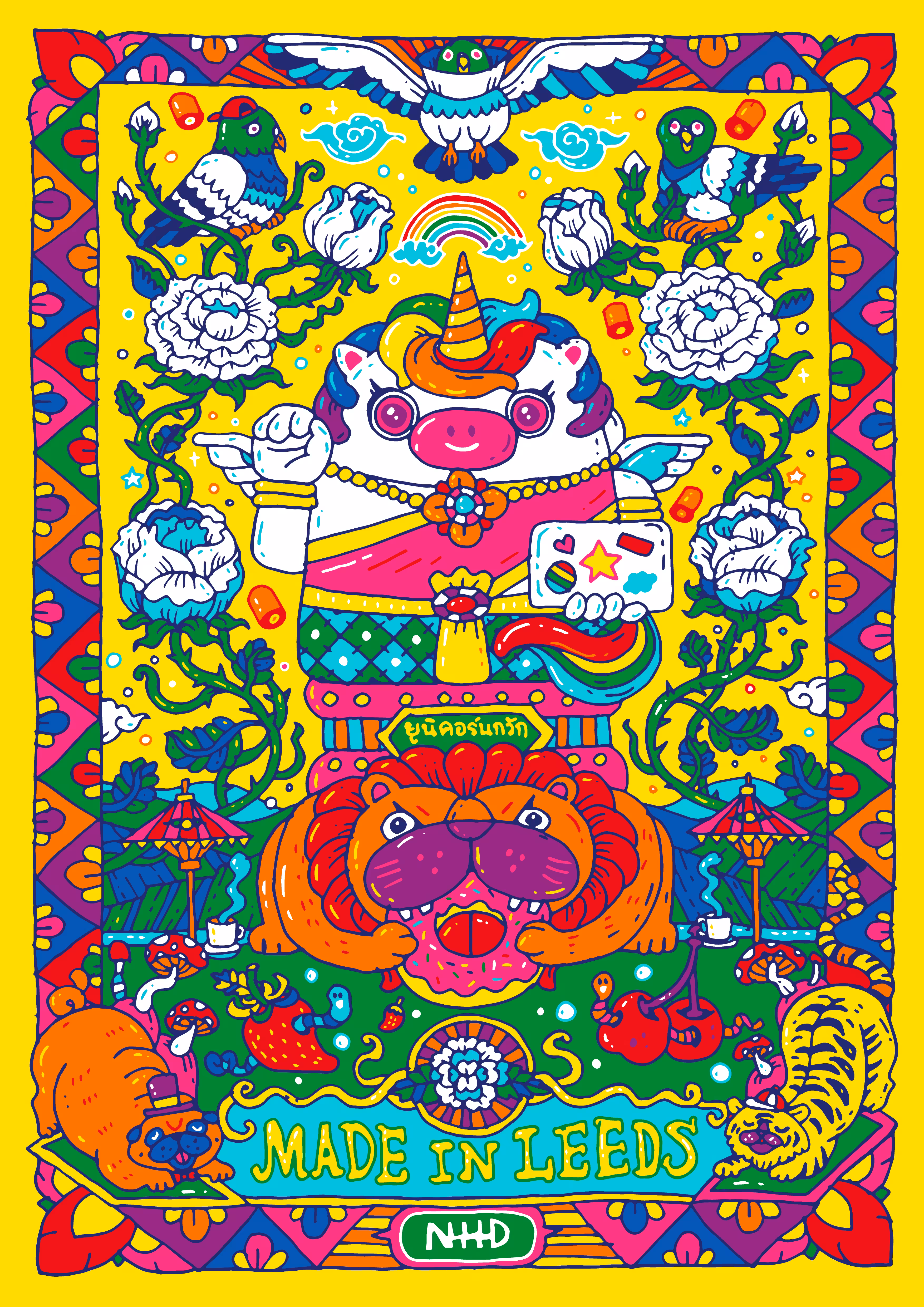 Holy Lucky Unicorn – Thai Goddess Of Wealth