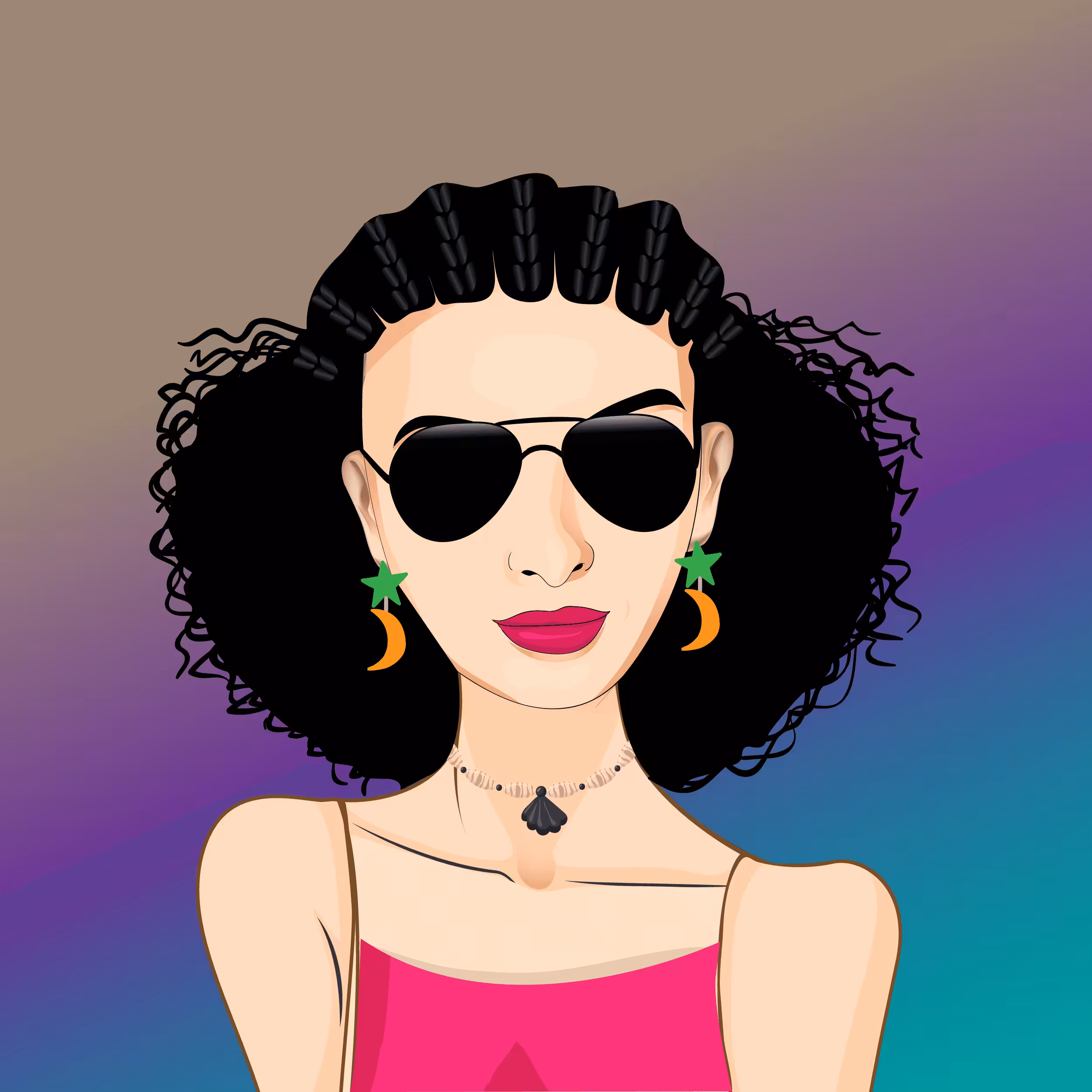 Cool Lady #1848