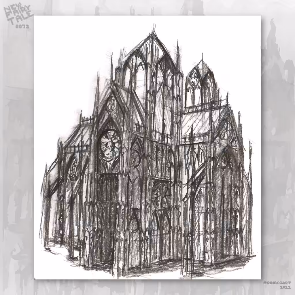 Cathedral in Sketchbook 0073