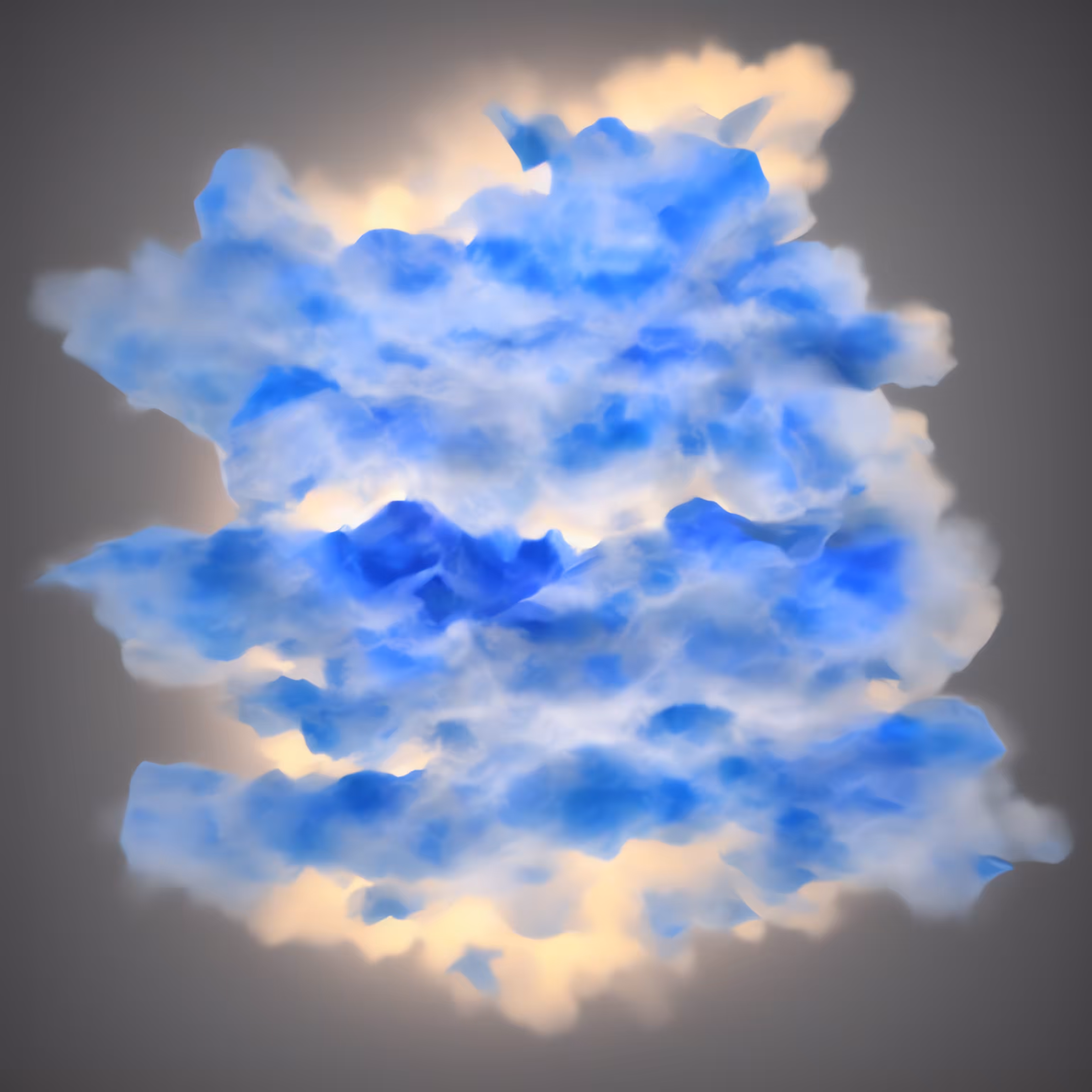 rainy ☁︎ clouds ☁︎ || royal blue #2