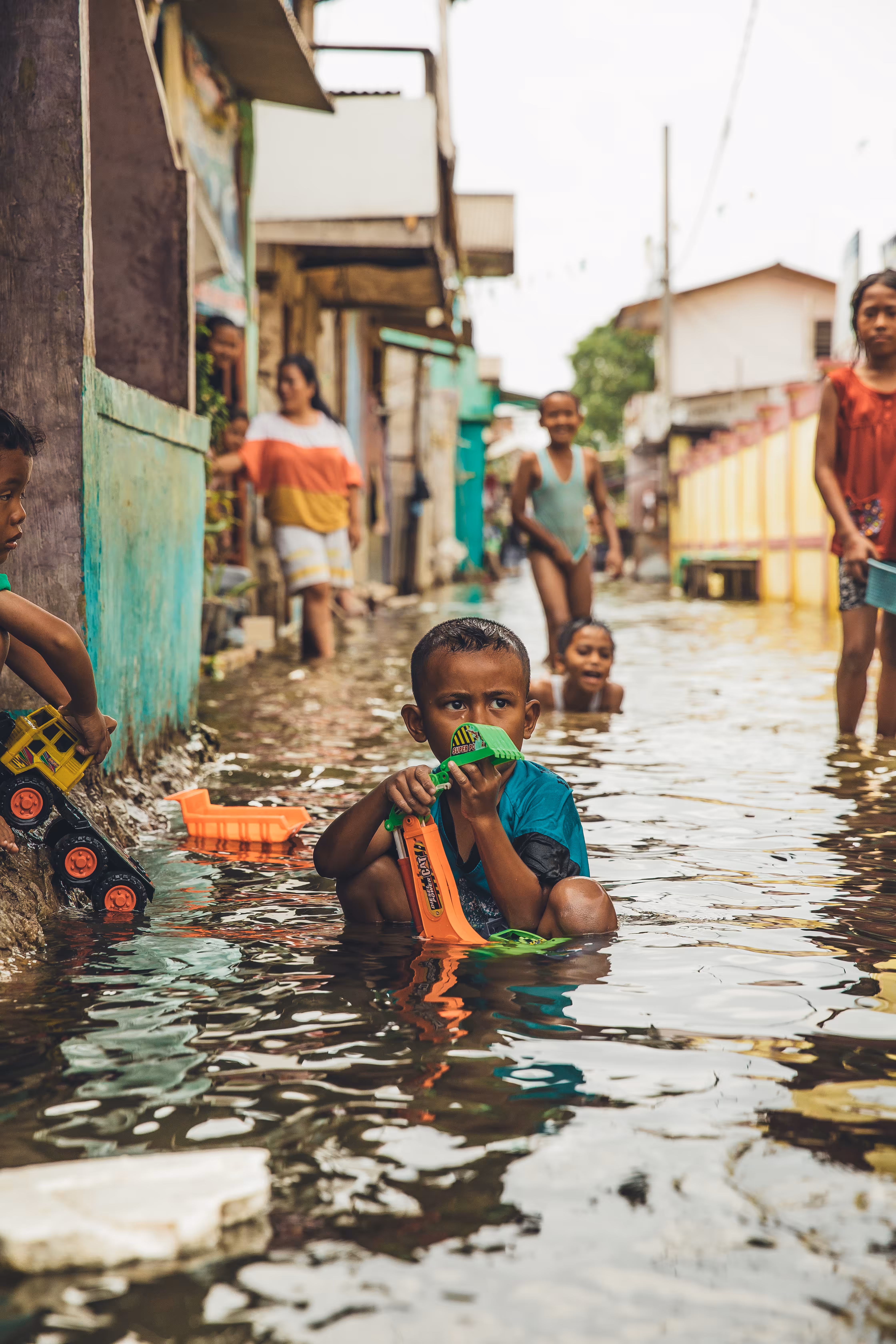 Flooded Slums