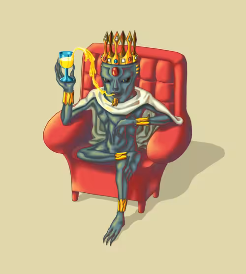 Alieniverse #009 (Alien King)