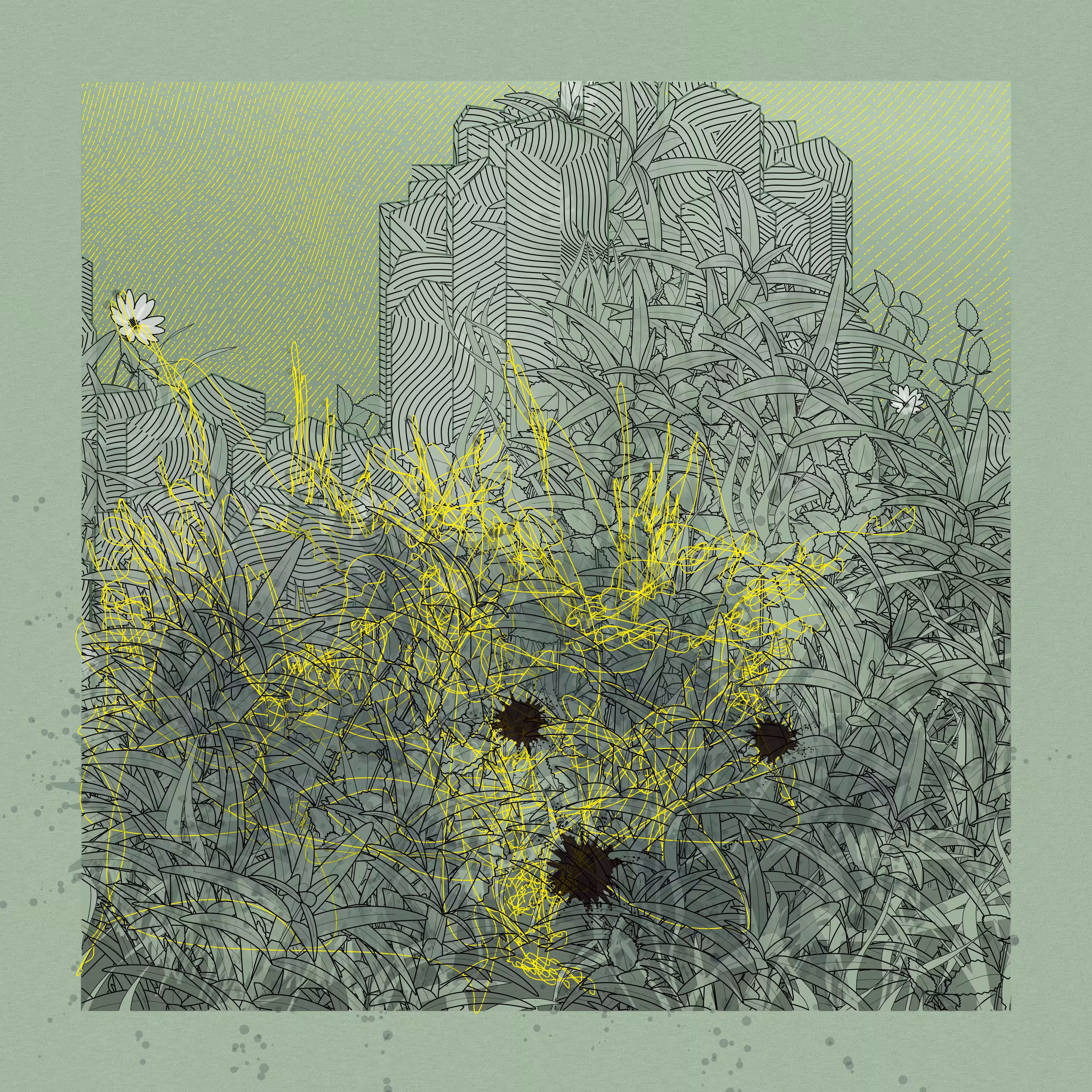 Landscape with Carbon Capture #7018