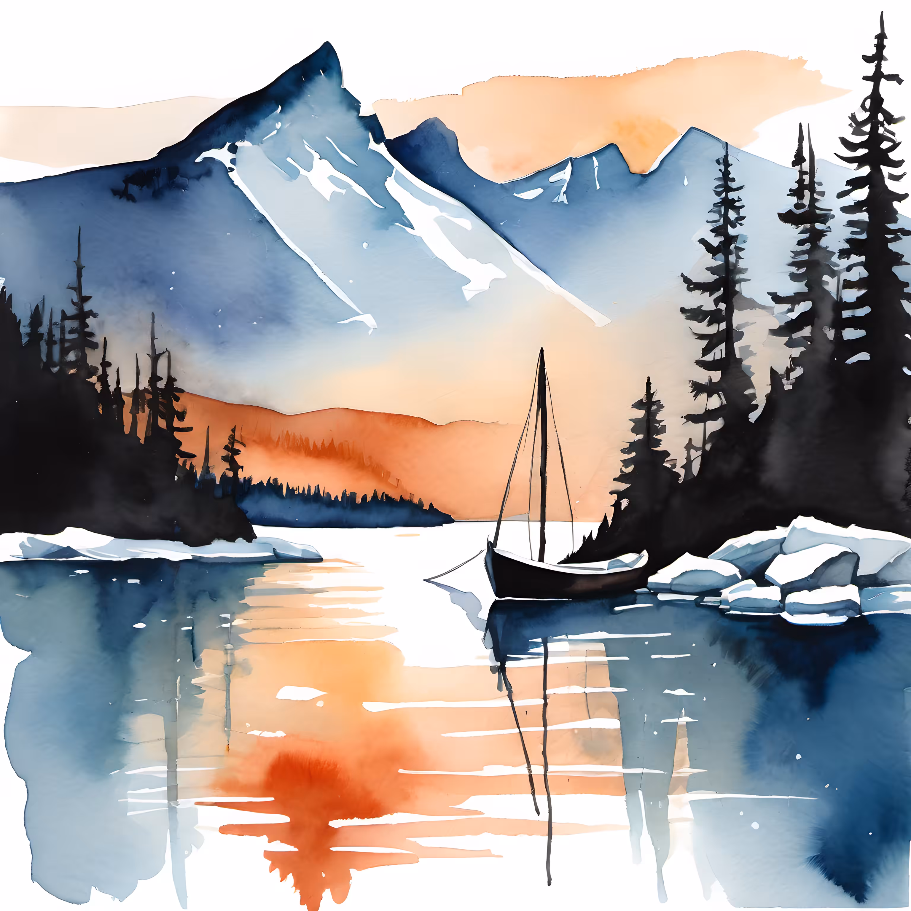 Glacial Lakes #55