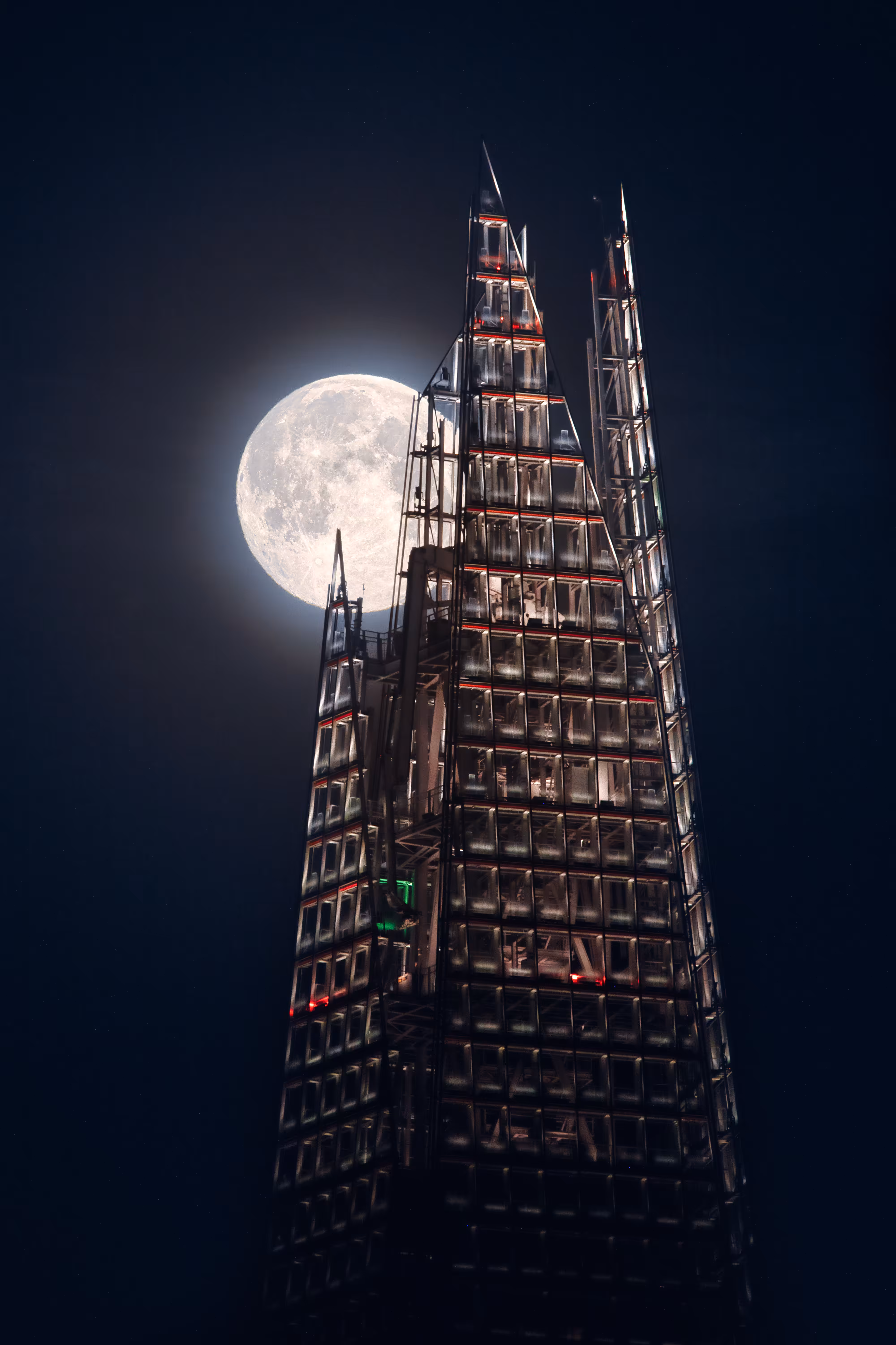 The Moon and the Shard