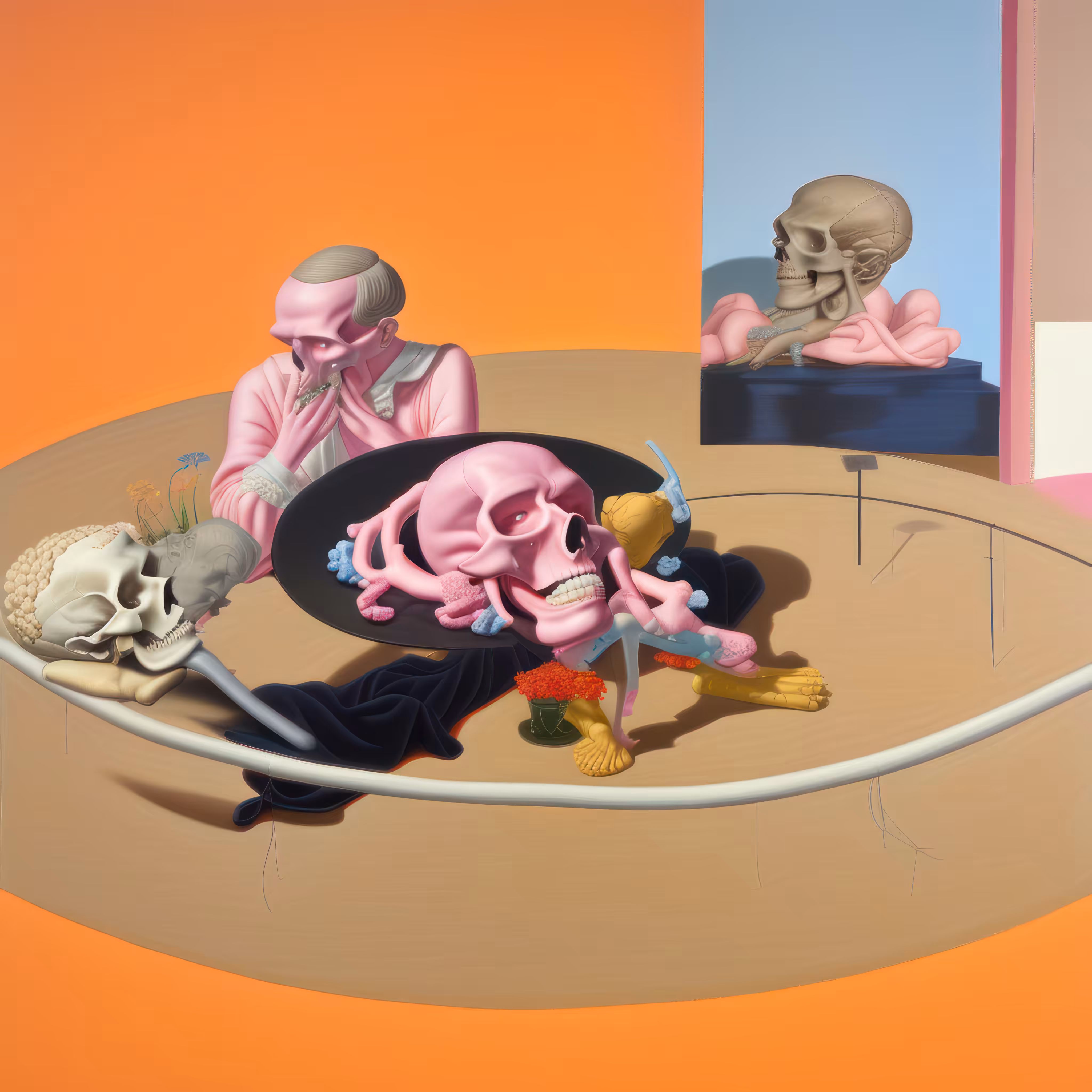 Lying Figure, 1977, after Bacon