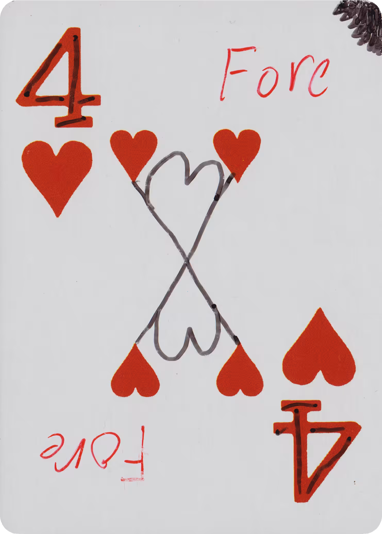 4 of Hearts - Deck of Demise