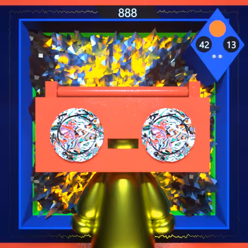 Boomboxhead 888