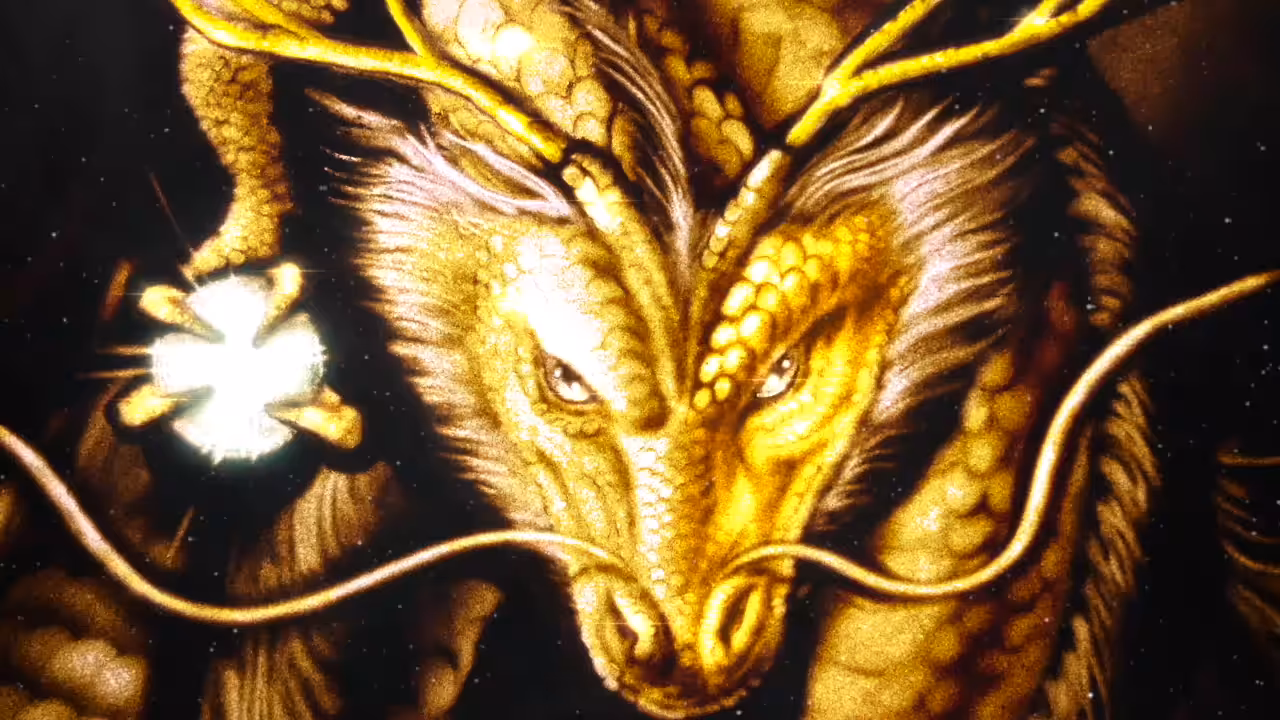Fantastic Gold Dragon 
