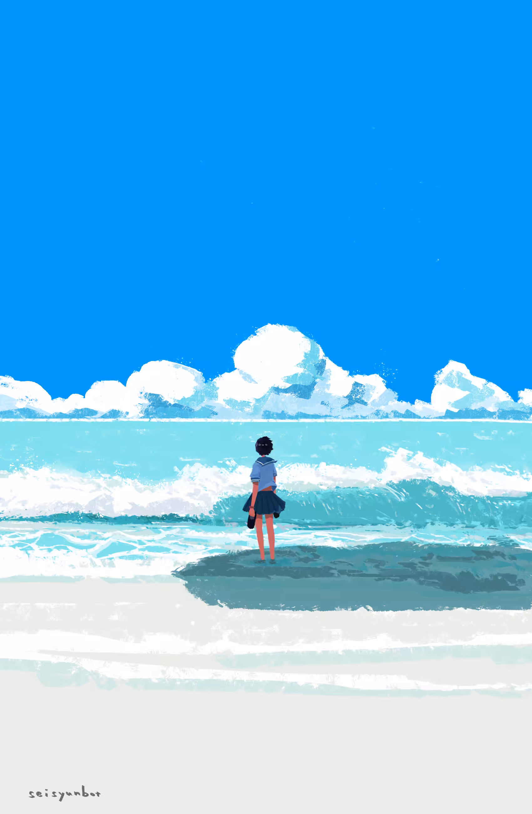 Turquoise waves