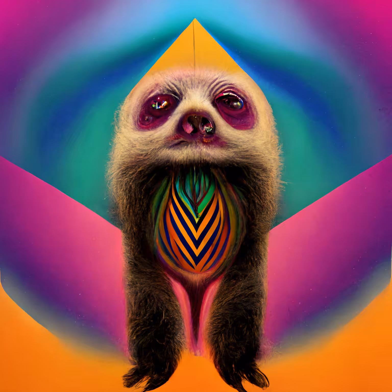 Psychedelic Sloths