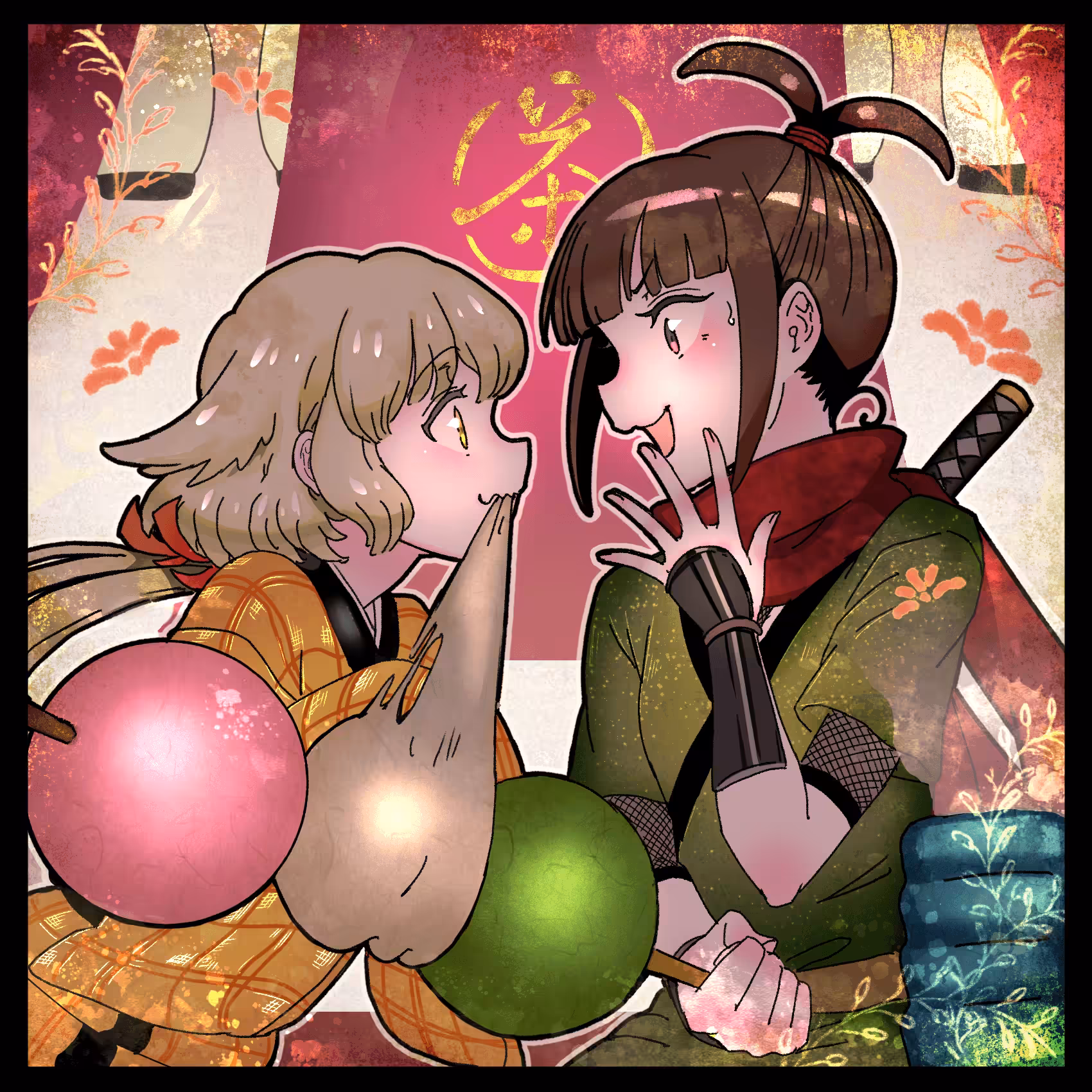 【Collabo】CryptoNinja×Mysterious Girl(cream)