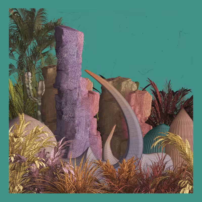 3dart #Surreal_forest #19
