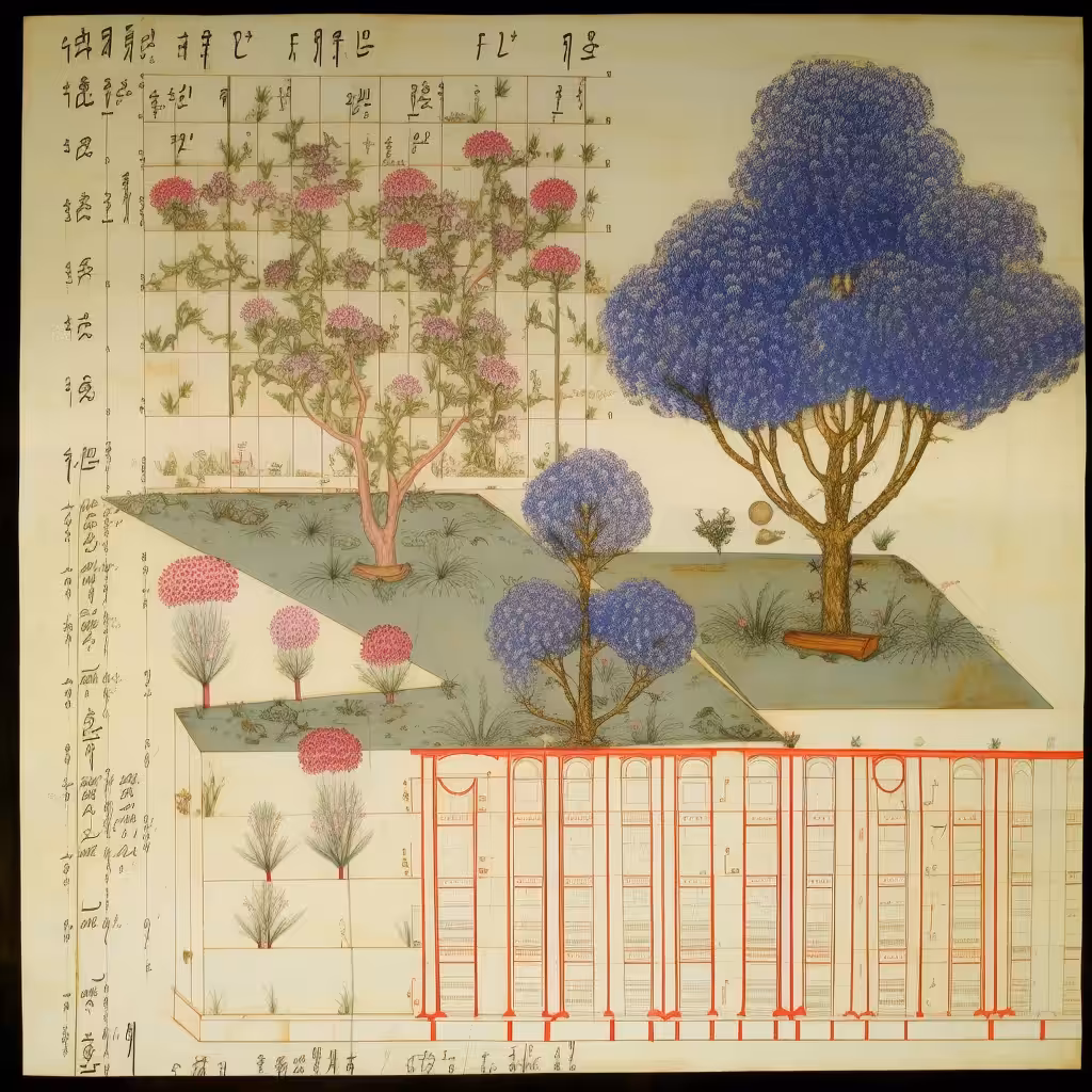 A garden