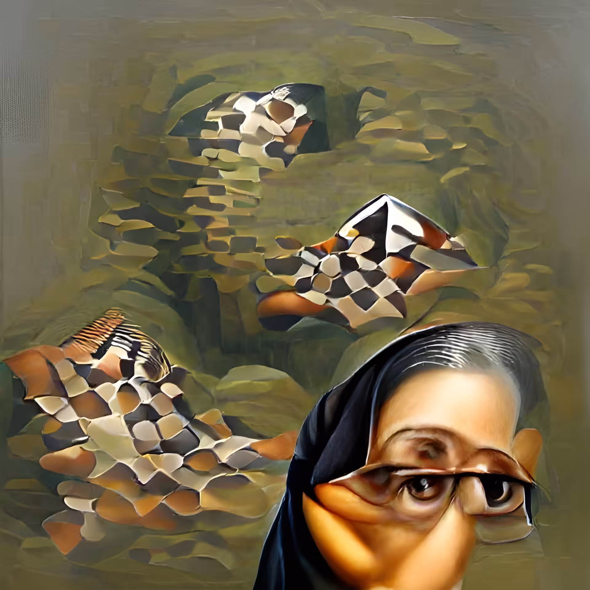 Monalisa by MC Escher