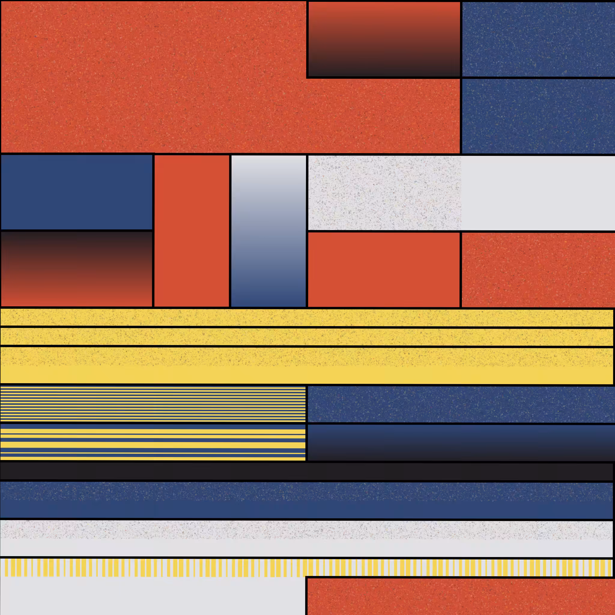 Agricultural Landscapes - Mondrian Edition #30